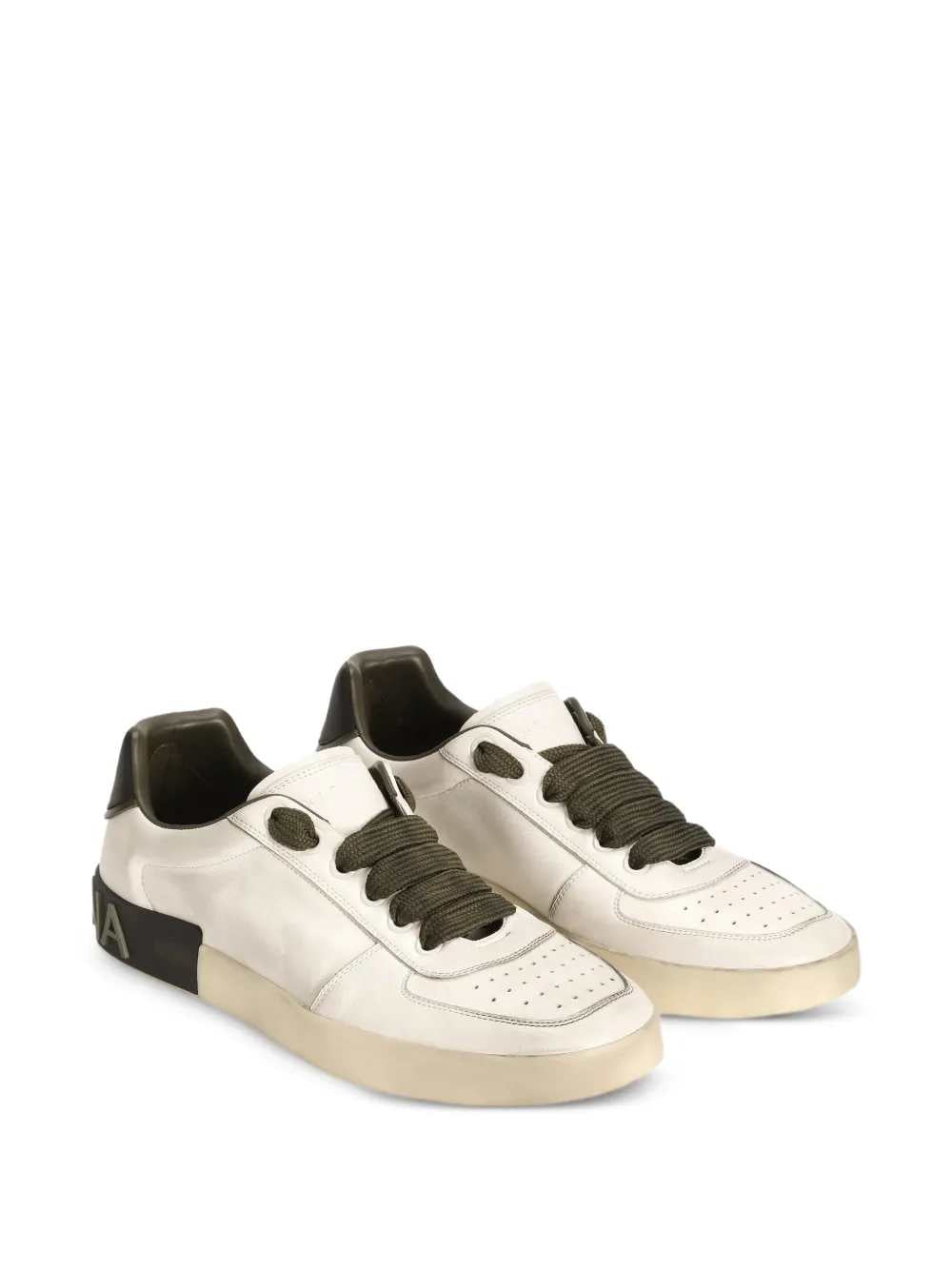 Dolce & Gabbana Men Sneakers With Perforated Detail DOLCE & GABBANA