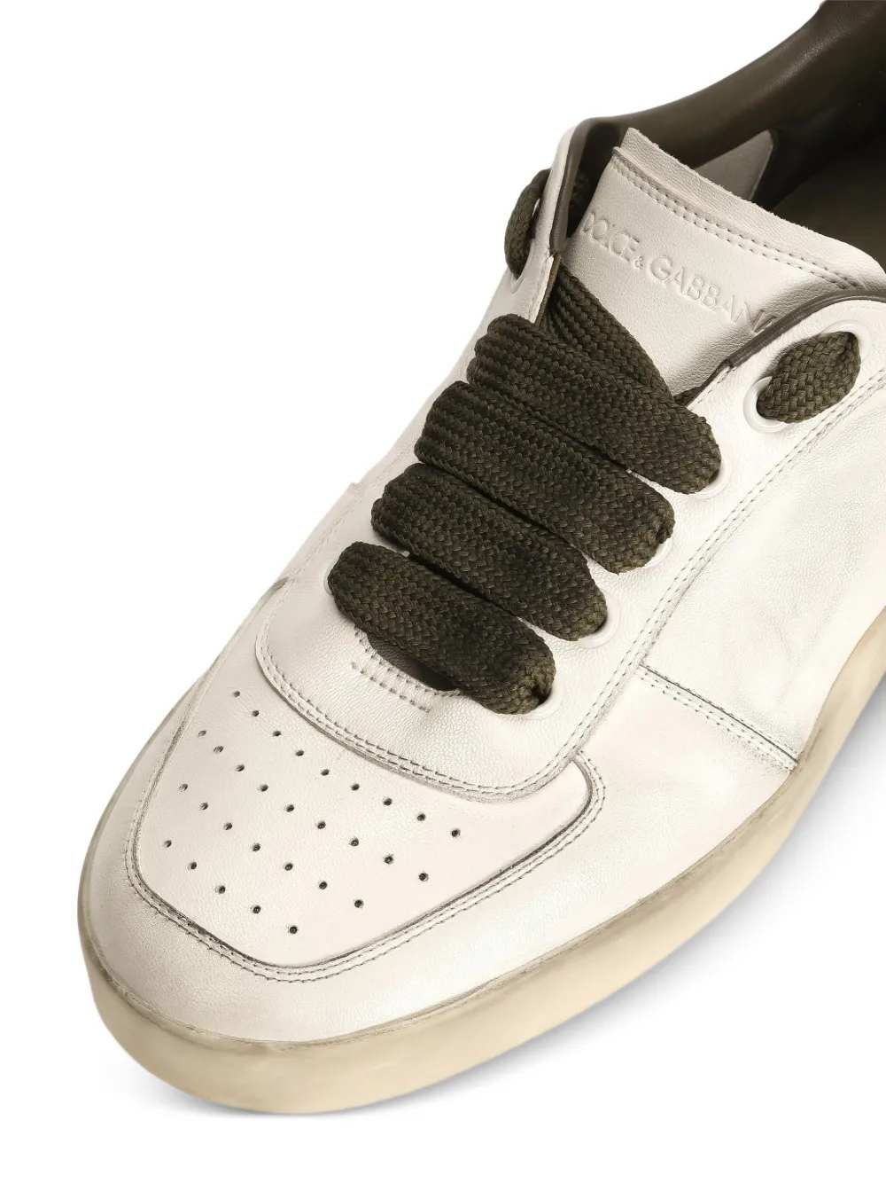 Dolce & Gabbana Men Sneakers With Perforated Detail DOLCE & GABBANA