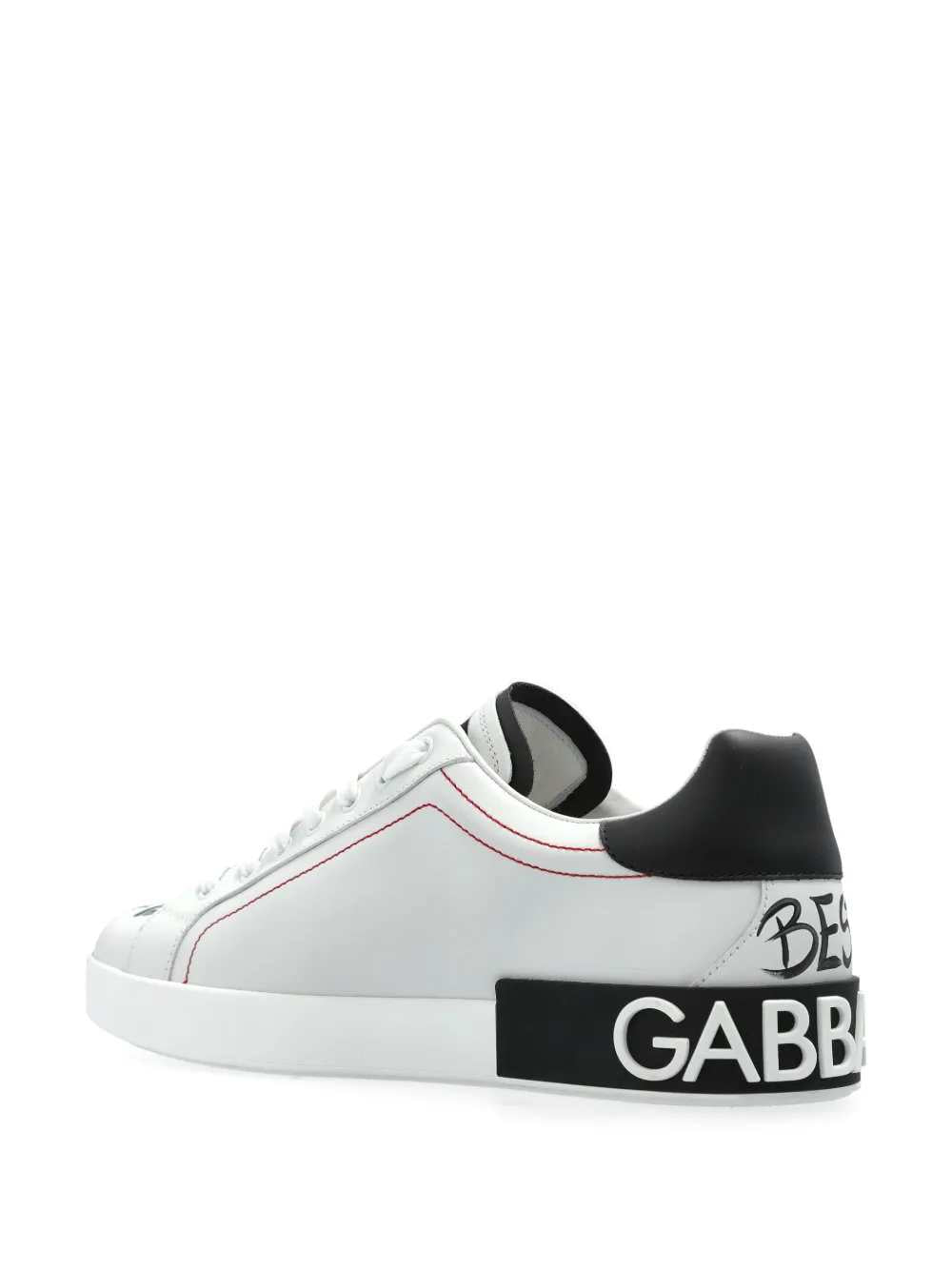 Dolce & Gabbana Men Sneakers With Logo Appliqué DOLCE & GABBANA