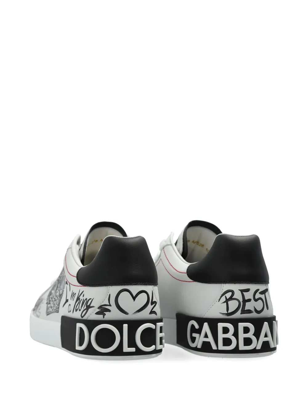 Dolce & Gabbana Men Sneakers With Logo Appliqué DOLCE & GABBANA