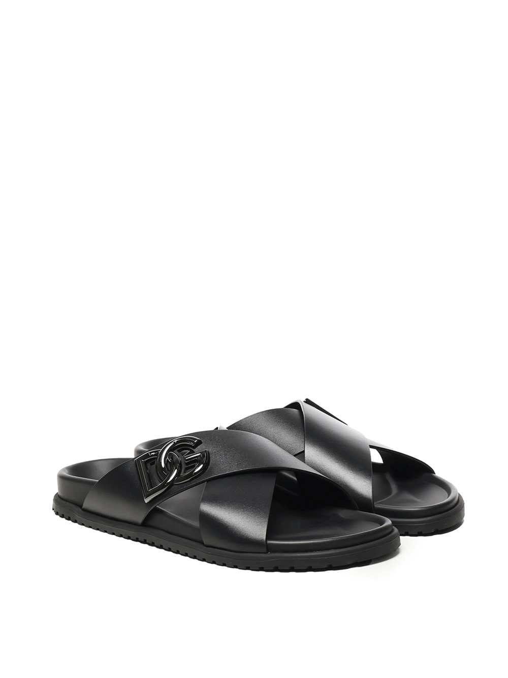 Dolce & Gabbana Men Calfskin Sandal DOLCE & GABBANA
