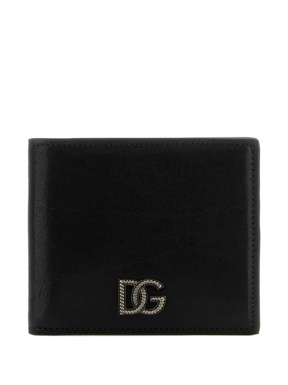 Dolce & Gabbana Men Tempesta Wallet With Appliqué DOLCE & GABBANA