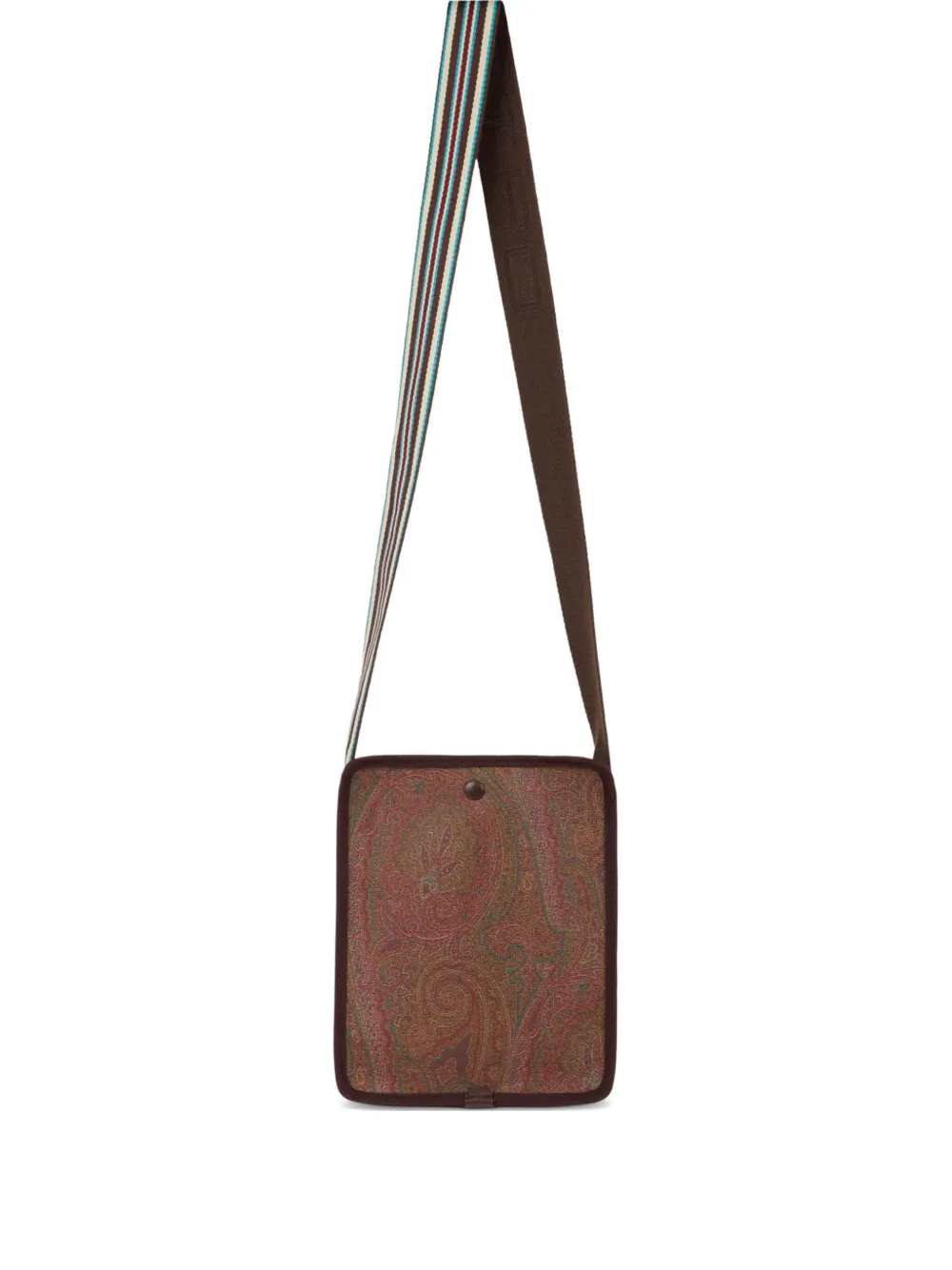 Etro Men Small Arnica Shoulder Bag With Paisley Print ETRO