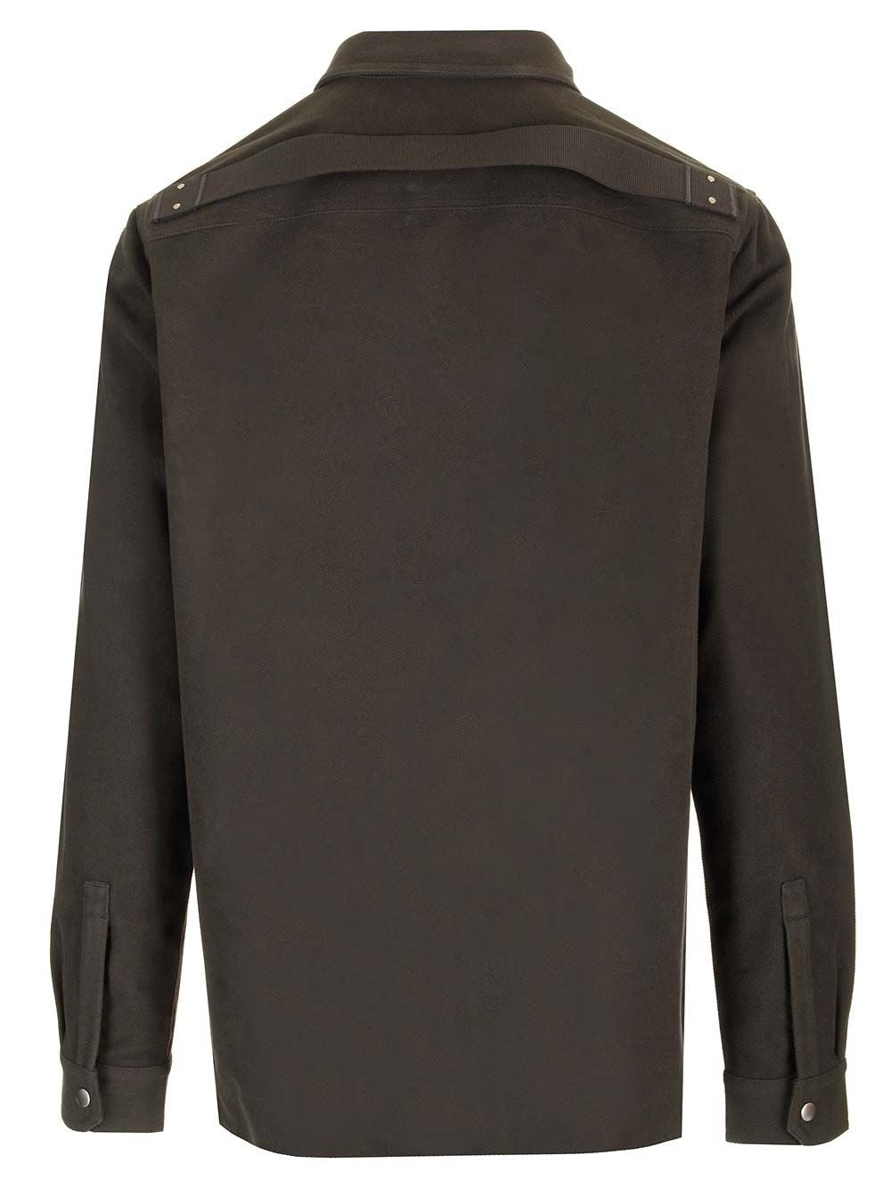 Rick Owens Men Wool Shirt Jacket RICK OWENS