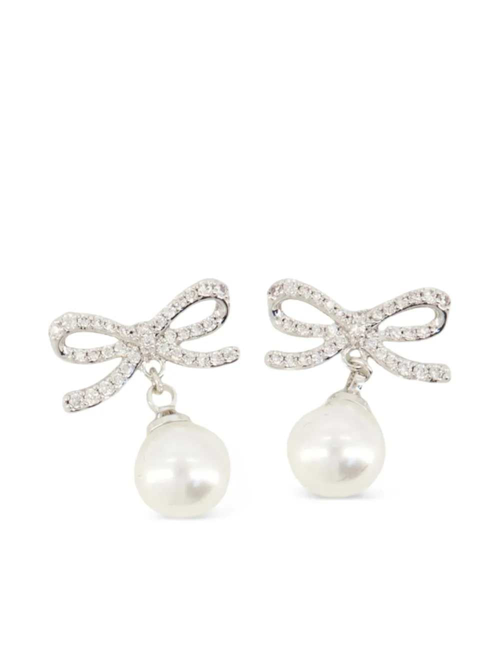 Self-Portrait Women Bow Drop Earrings SELF-PORTRAIT