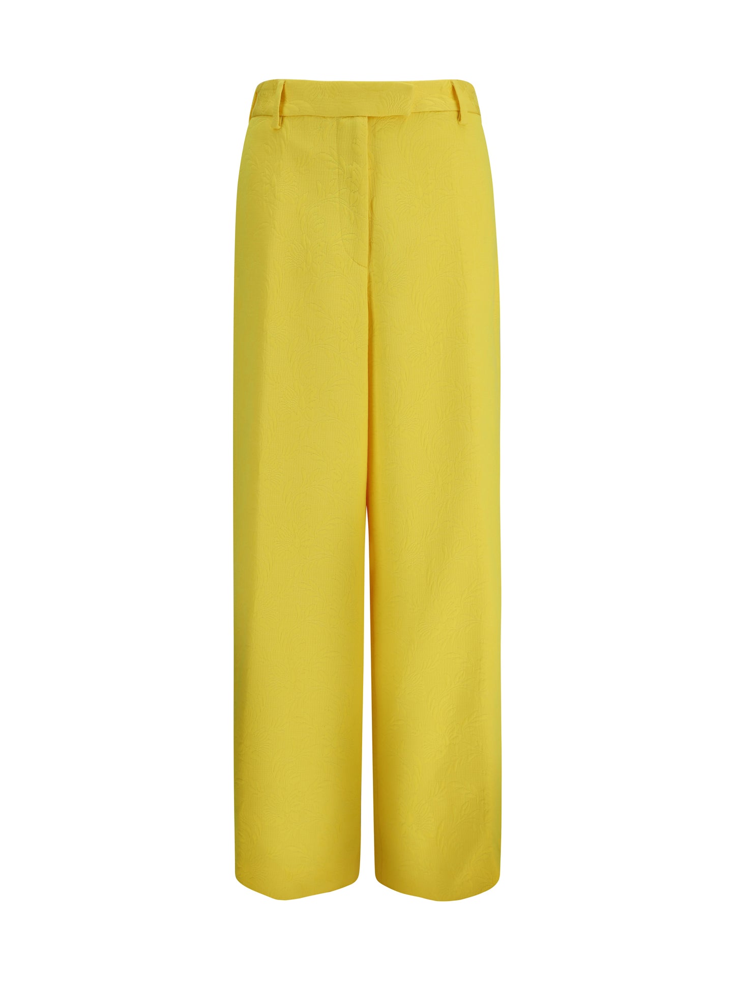 Dries Van Noten Women Wide-Leg Pants With All-Over Jacquard Pattern DRIES VAN NOTEN