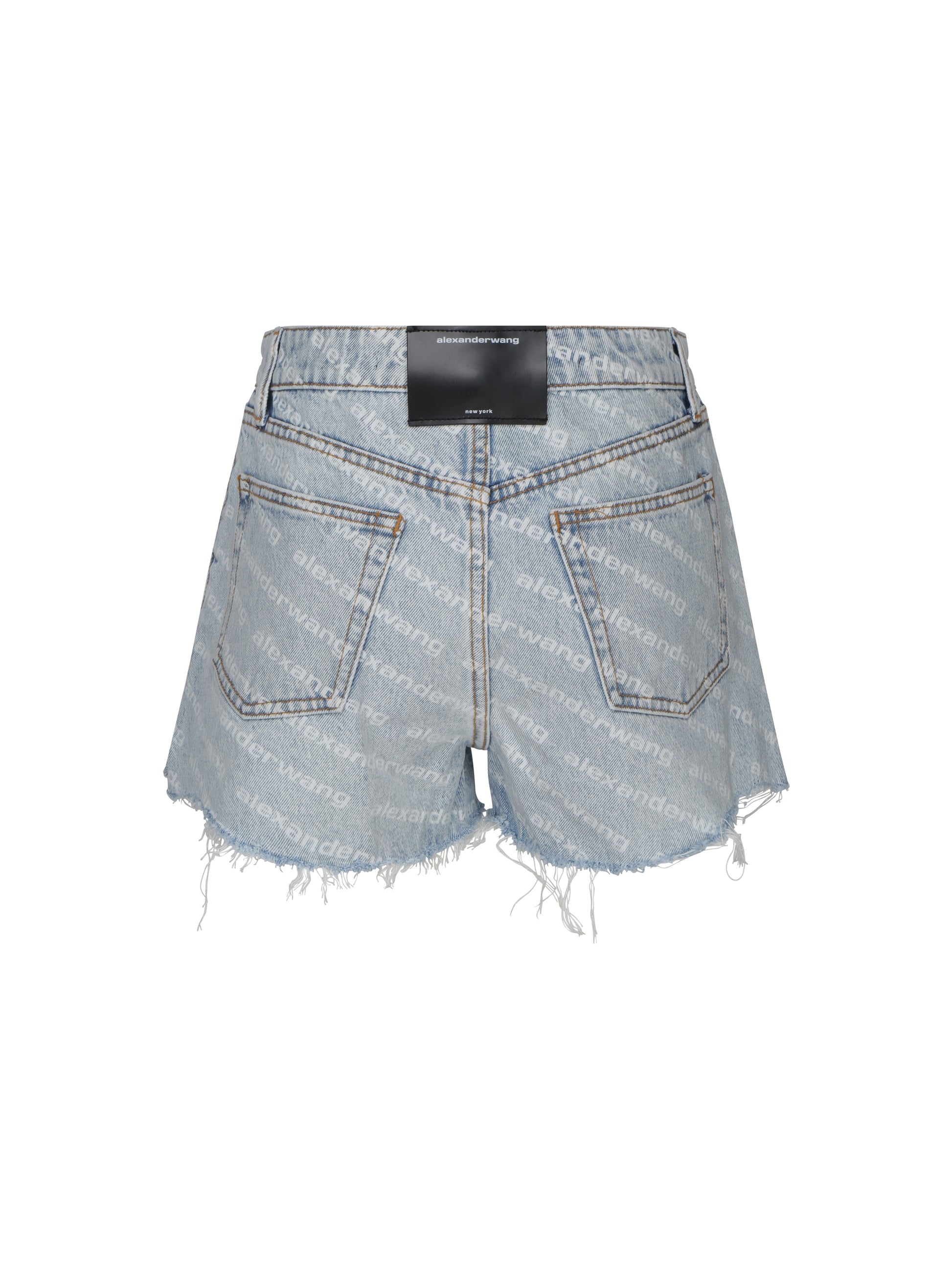 Alexander Wang Women Bite Denim Shorts ALEXANDER WANG
