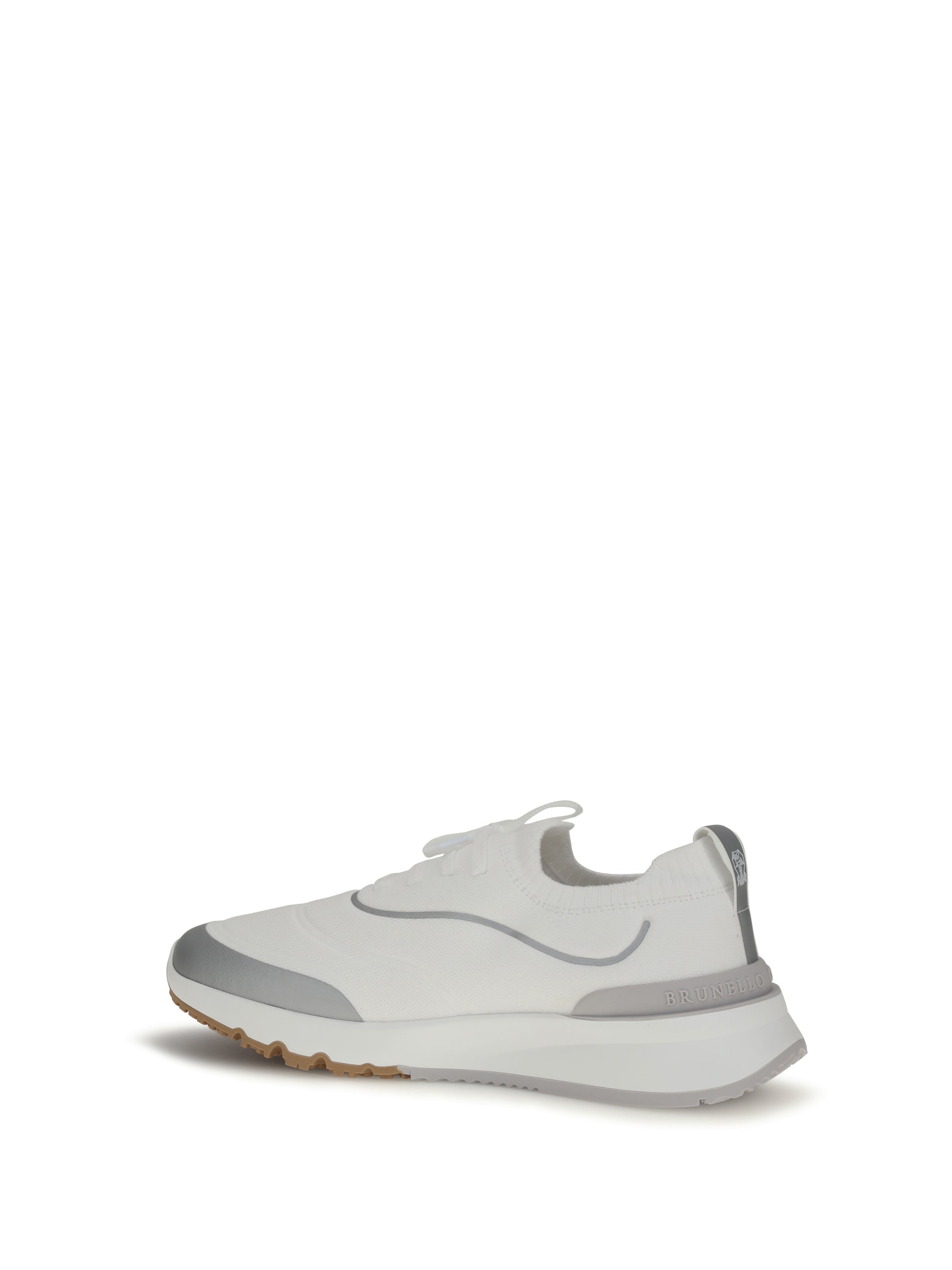 Brunello Cucinelli Men Techno Cotton Knit Sneakers Runners BRUNELLO CUCINELLI