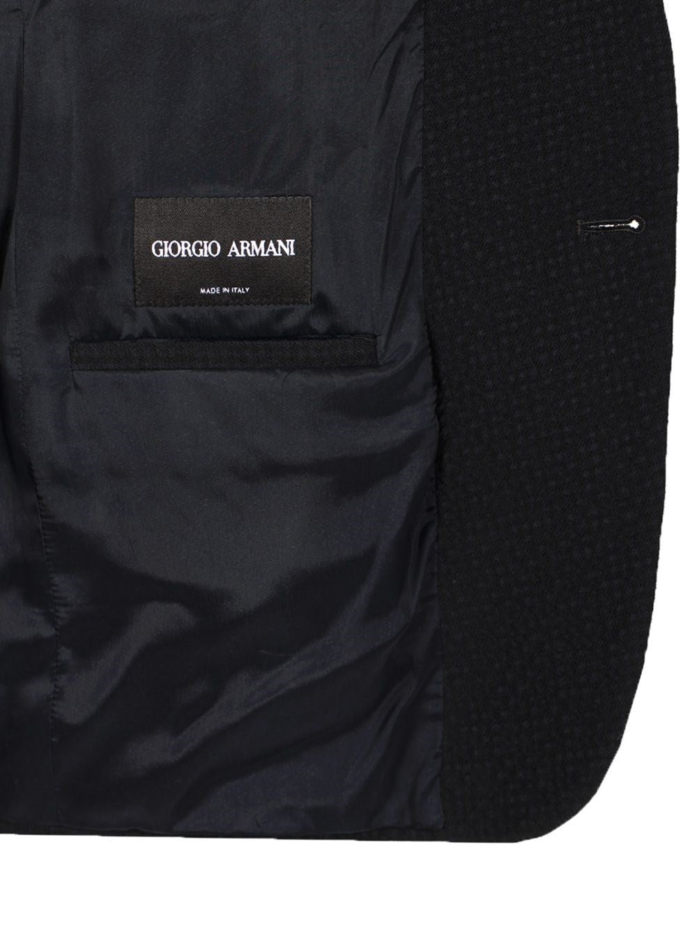 Giorgio Armani Men Single-Breasted Stretch Wool Jacket GIORGIO ARMANI