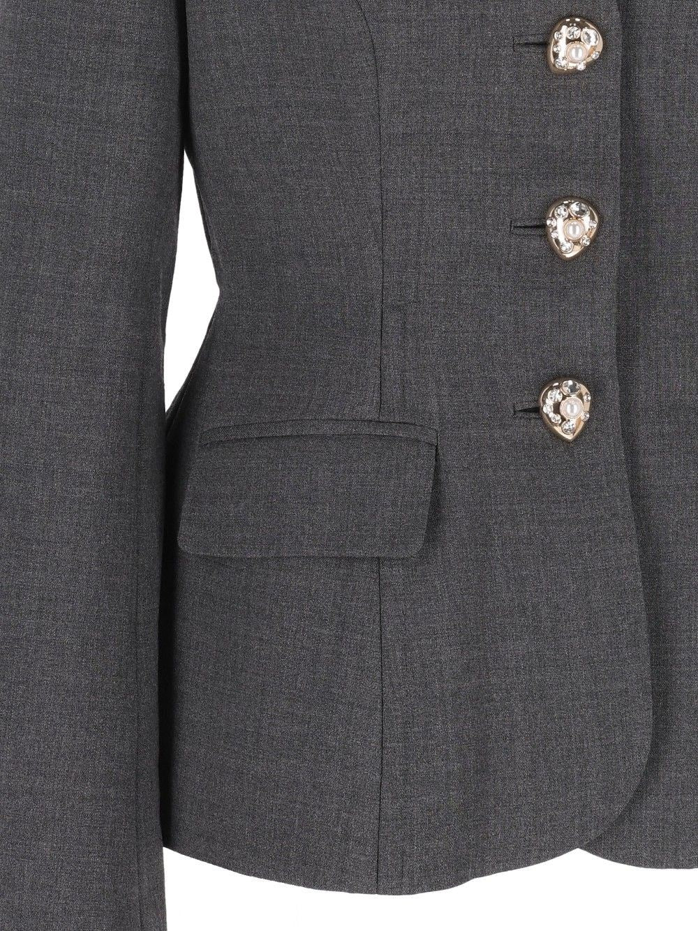 Self-Portrait Women Collarless Jacket SELF-PORTRAIT