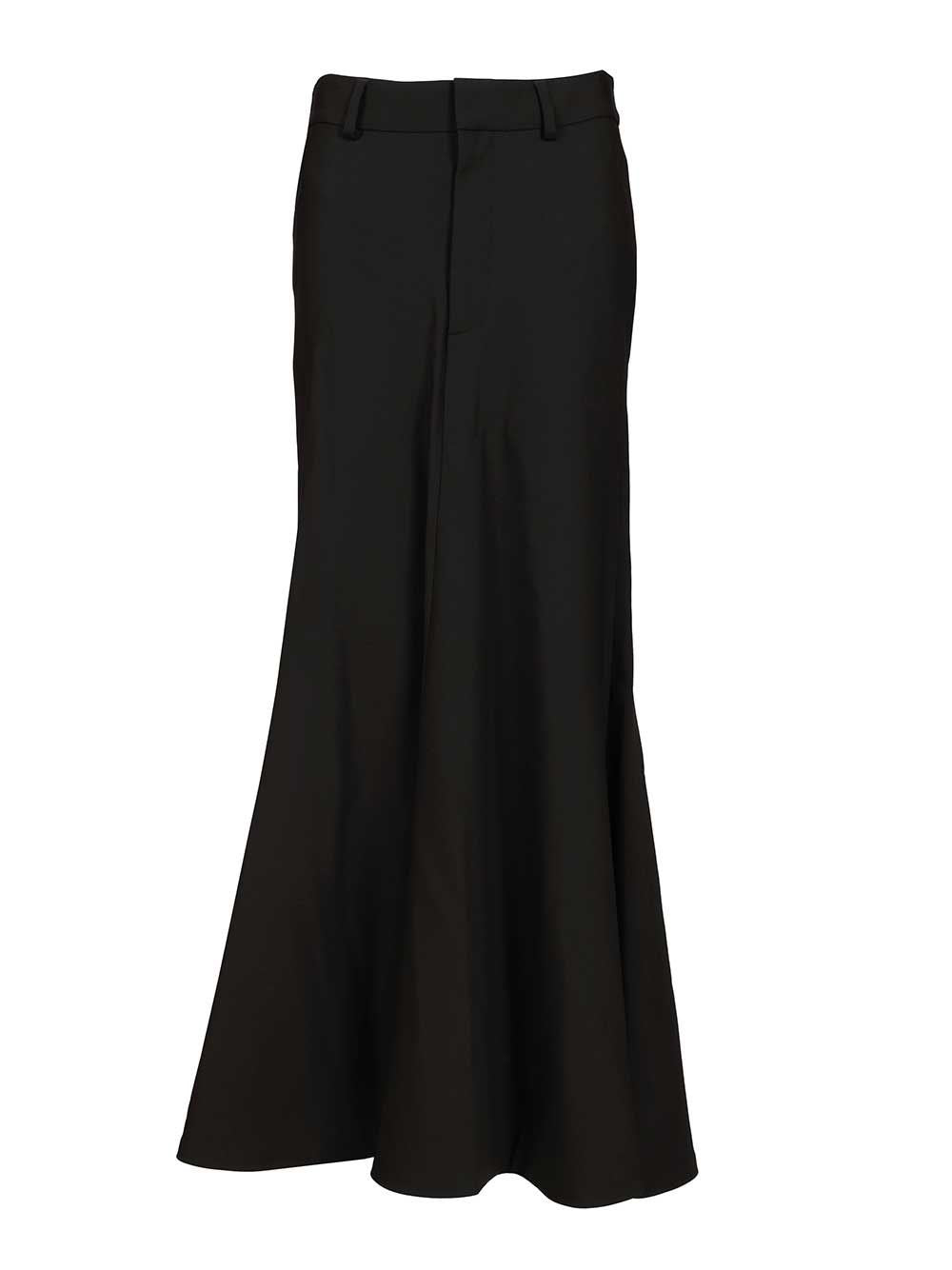 Balenciaga Women Godet Maxi Skirt BALENCIAGA