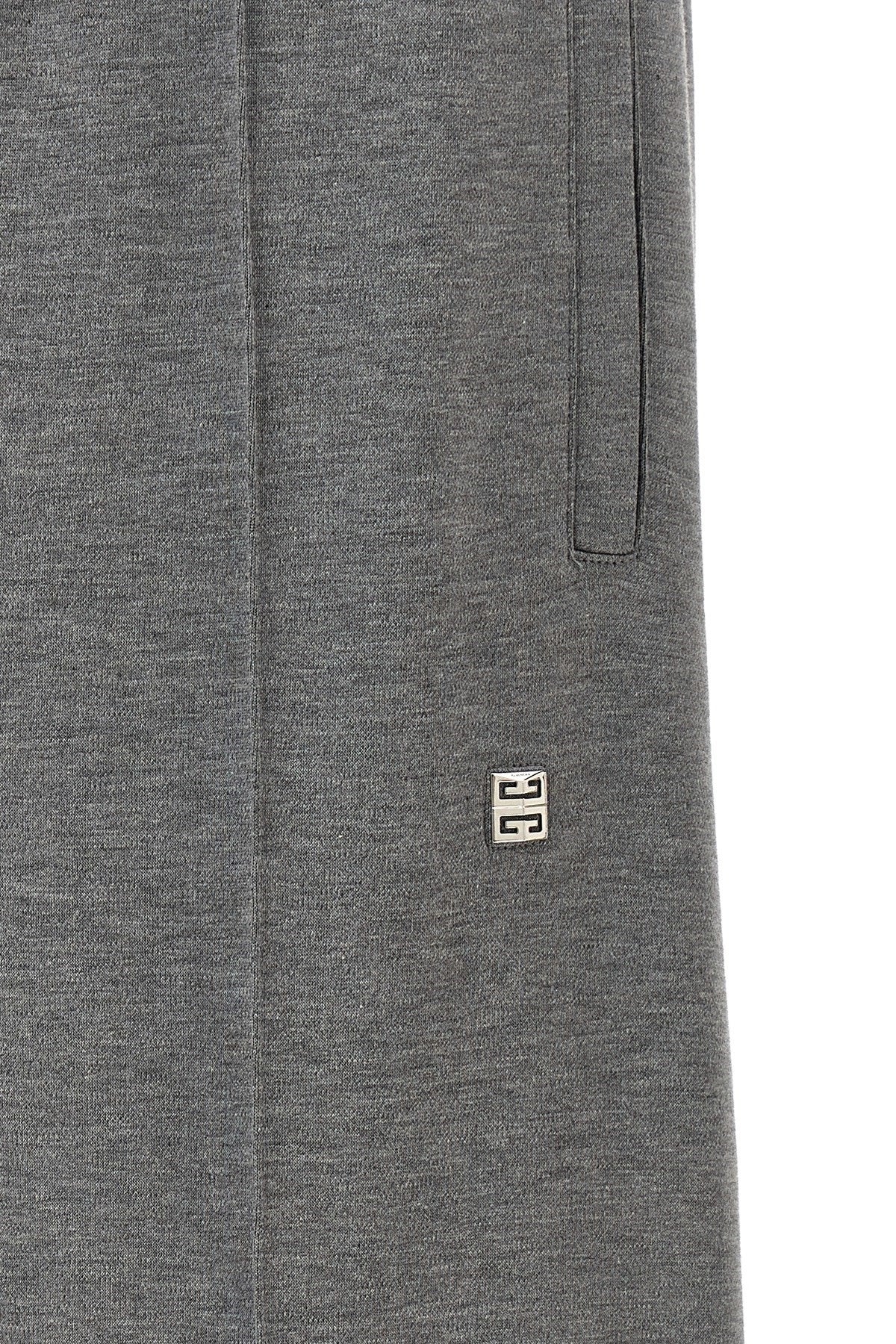 Givenchy Men Metallic Logo Joggers GIVENCHY