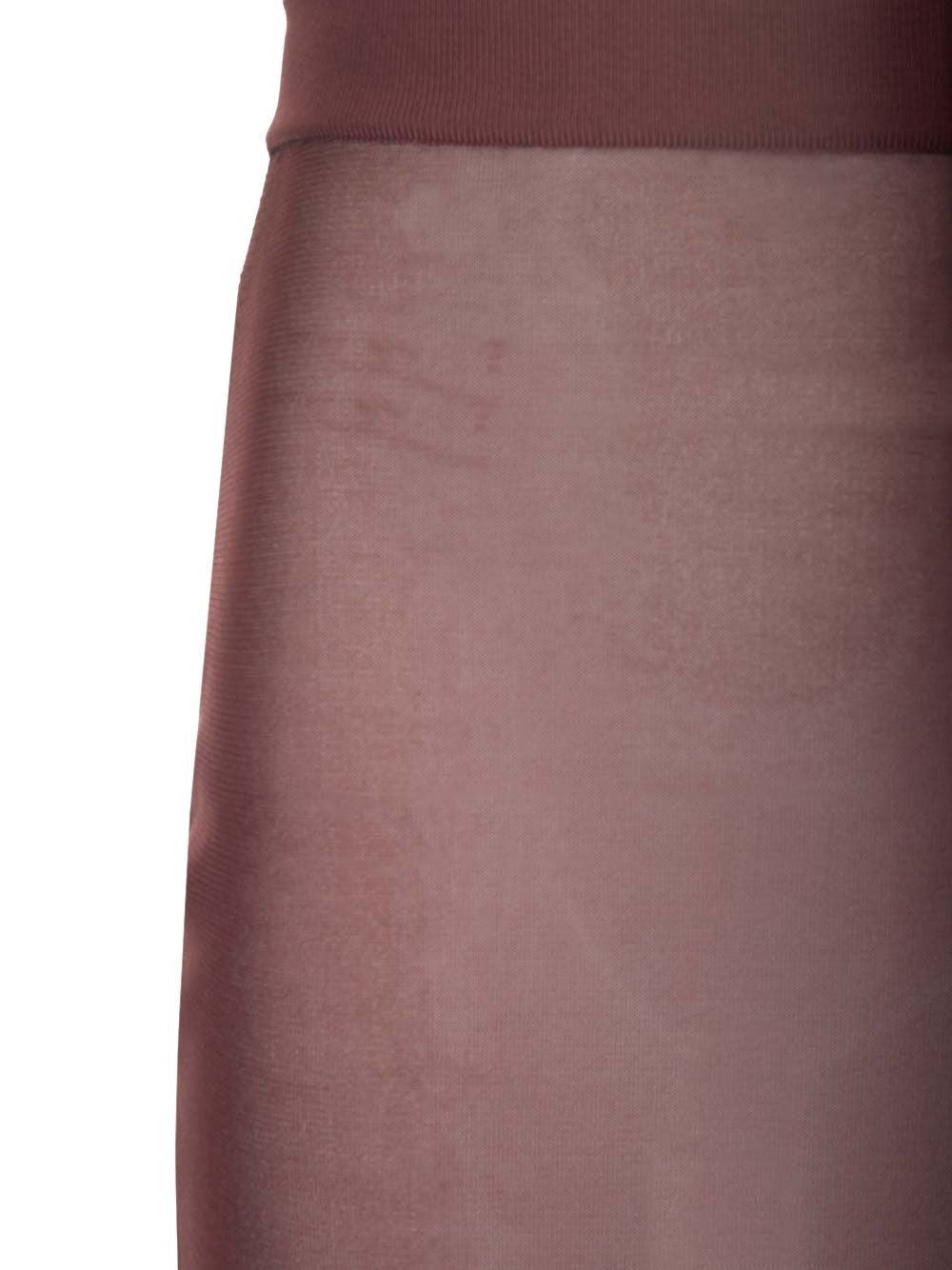 Saint Laurent Women Sheer Pencil Skirt SAINT LAURENT