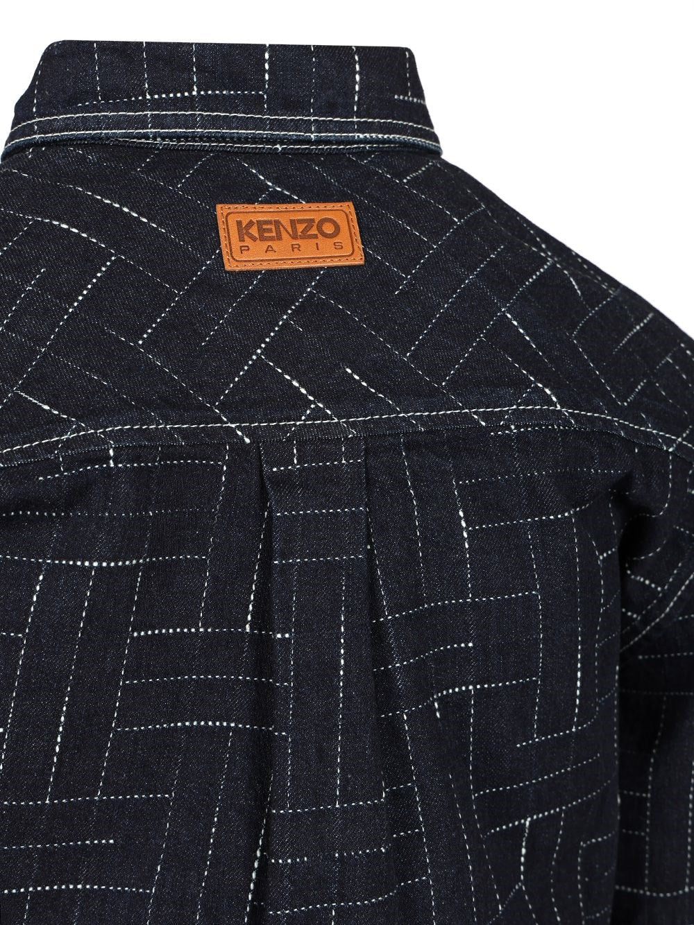 Kenzo Men Casual "Weave" Shirt KENZO
