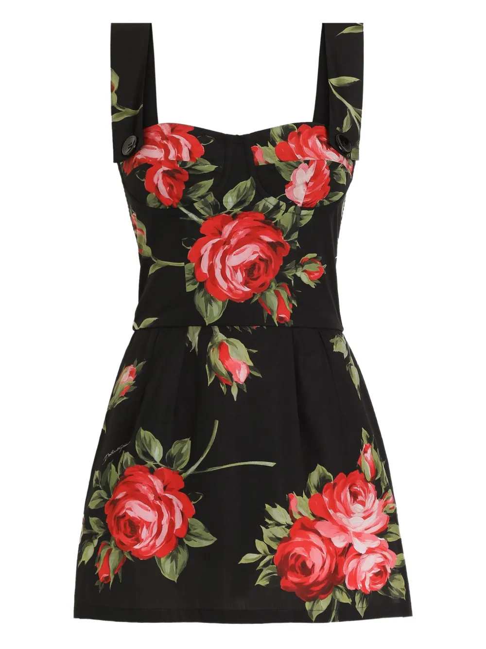 Dolce & Gabbana Women Short Floral Dress DOLCE & GABBANA