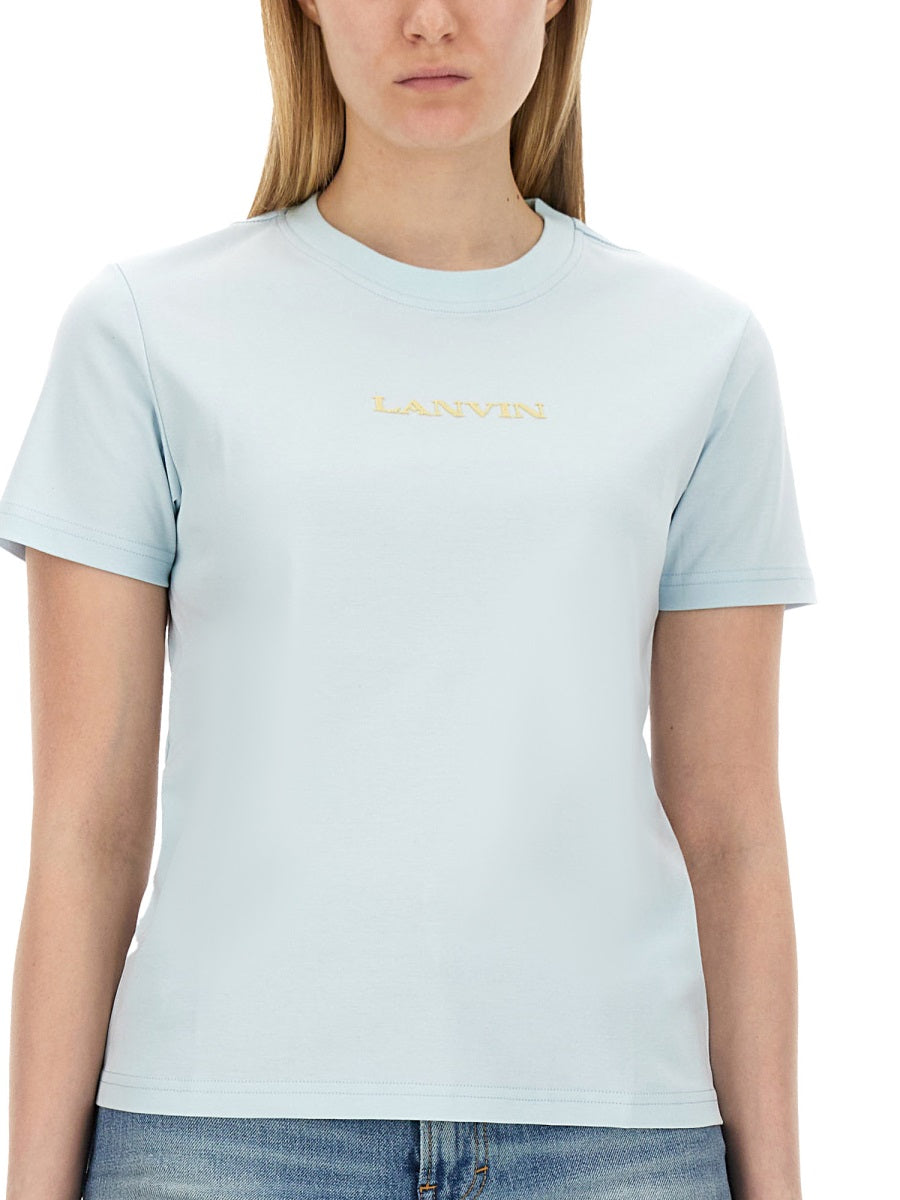 Lanvin Women T-Shirt With Logo LANVIN