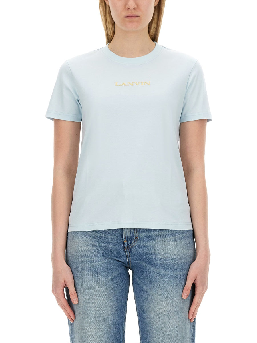 Lanvin Women T-Shirt With Logo LANVIN