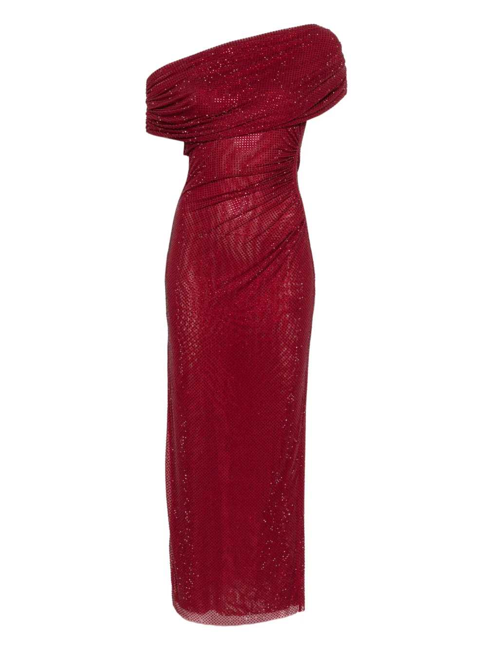Self-Portrait Women Draped Midi Dress SELF-PORTRAIT