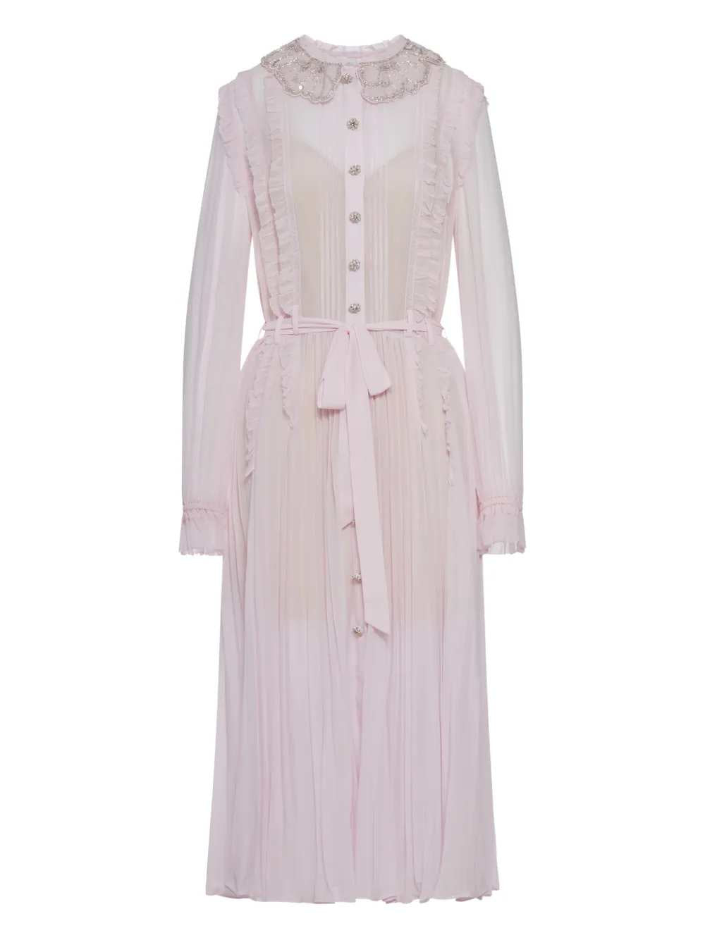 Self-Portrait Women Pleated Dress SELF-PORTRAIT