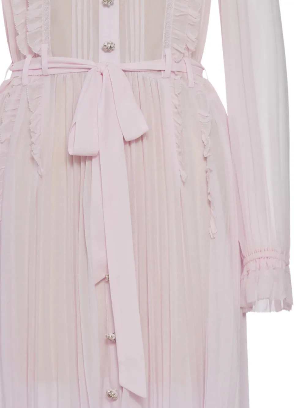 Self-Portrait Women Pleated Dress SELF-PORTRAIT