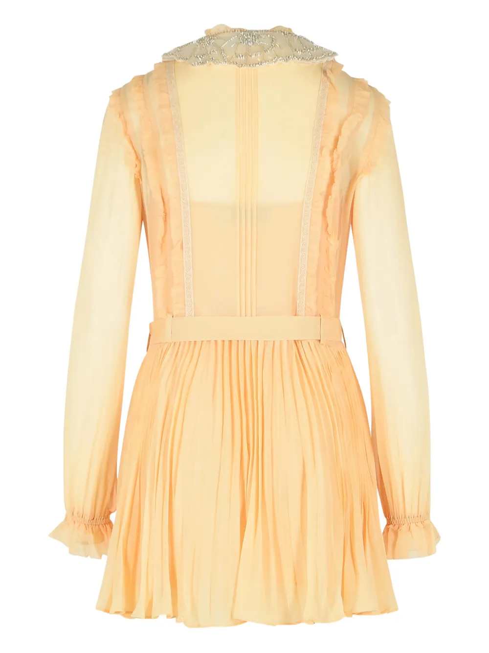 Self-Portrait Women Short Pleated Dress SELF-PORTRAIT