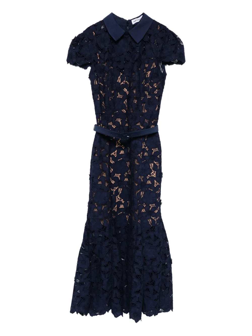 Self-Portrait Women Guipure Lace Midi Dress SELF-PORTRAIT