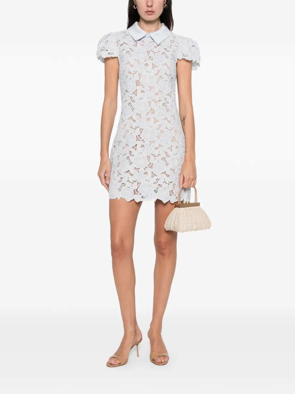 Self-Portrait Women Floral Lace Dress SELF-PORTRAIT
