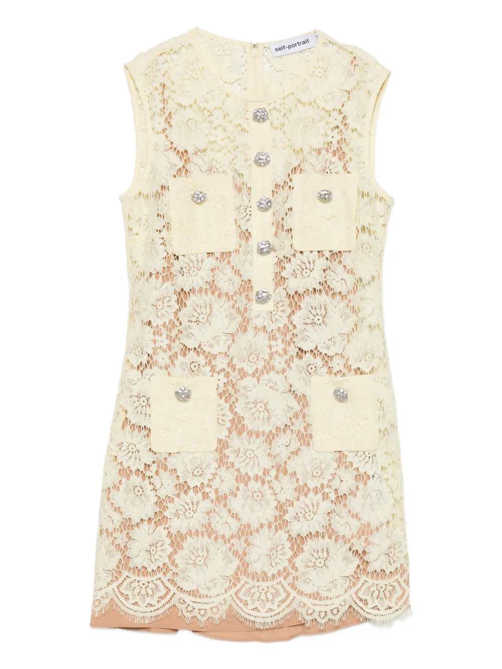 Self-Portrait Women Short Dress With Embellishment SELF-PORTRAIT