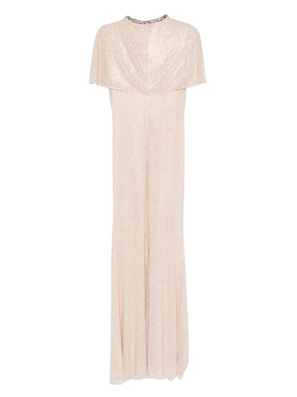 Self-Portrait Women Draped Maxi Dress With Embellishment SELF-PORTRAIT