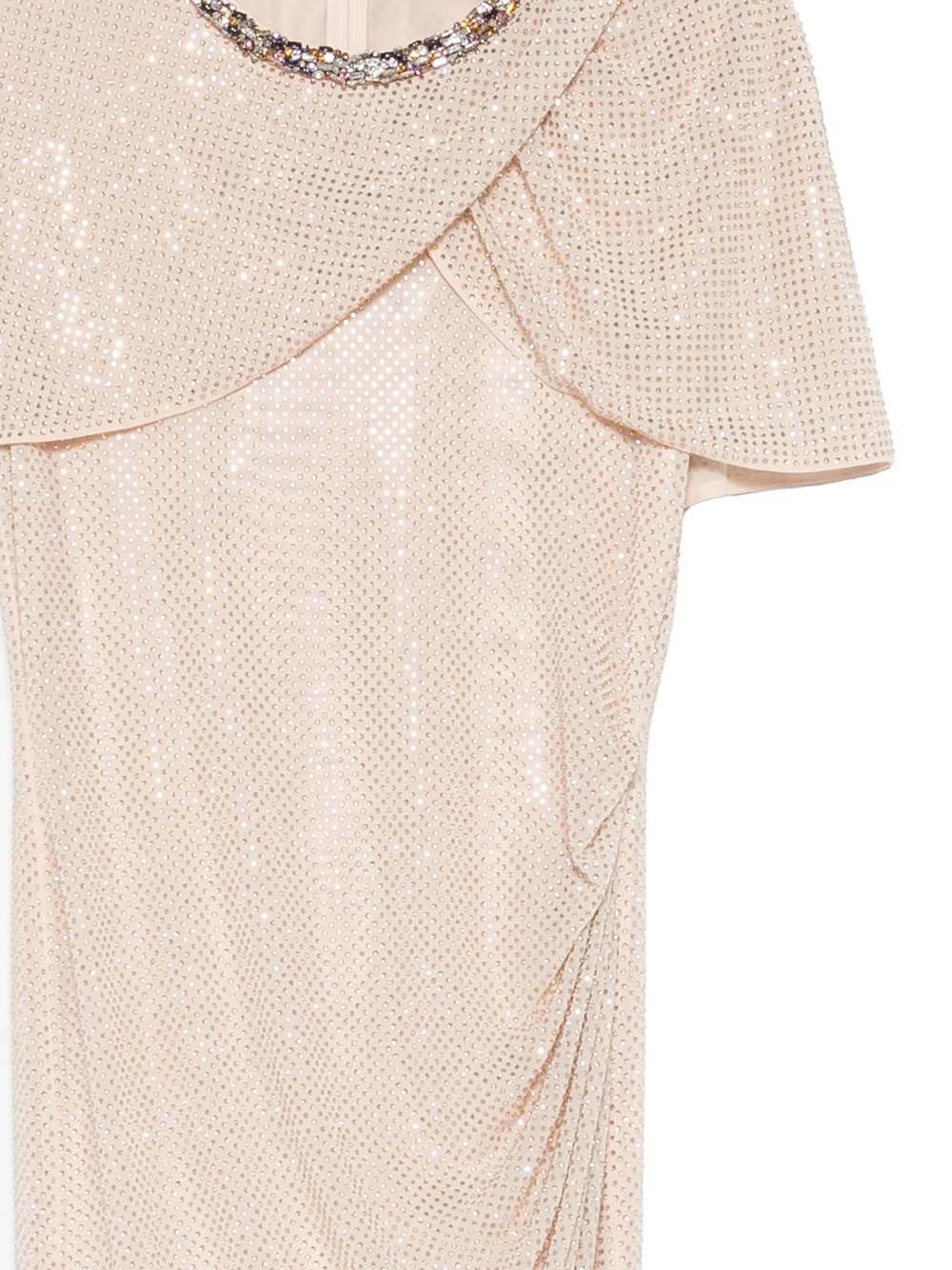 Self-Portrait Women Draped Maxi Dress With Embellishment SELF-PORTRAIT
