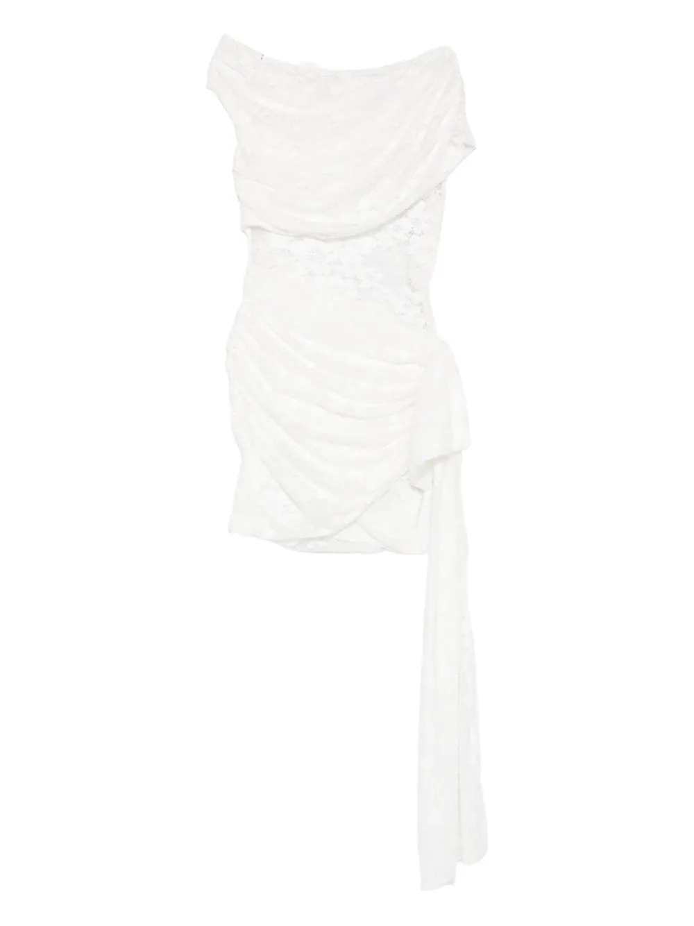 Self-Portrait Women Short Draped Dress SELF-PORTRAIT