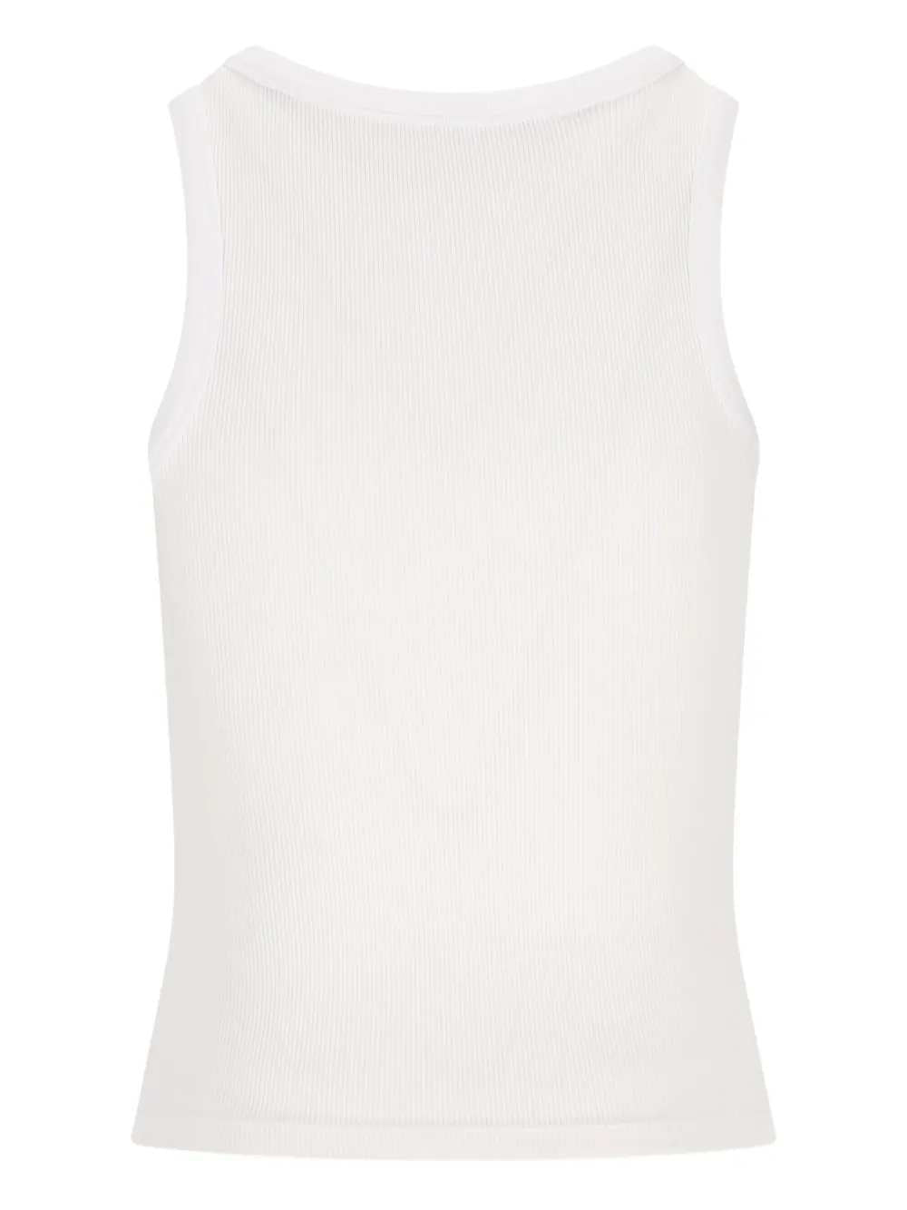Givenchy Women Ribbed Tank Top With Logo GIVENCHY