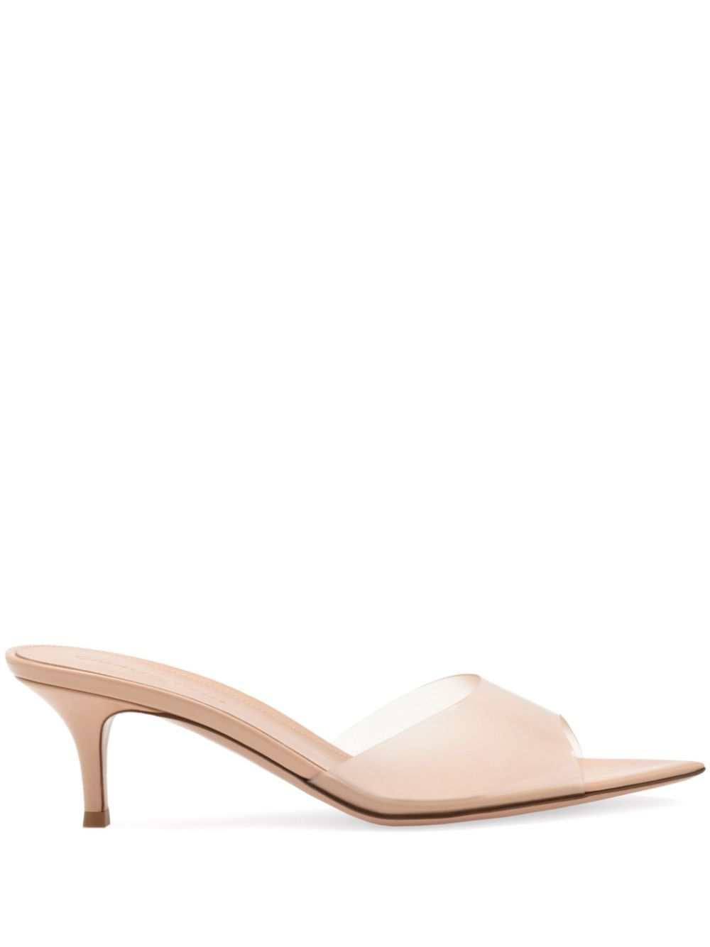 Gianvito Rossi Women Elle 55Mm Translucent Mules GIANVITO ROSSI