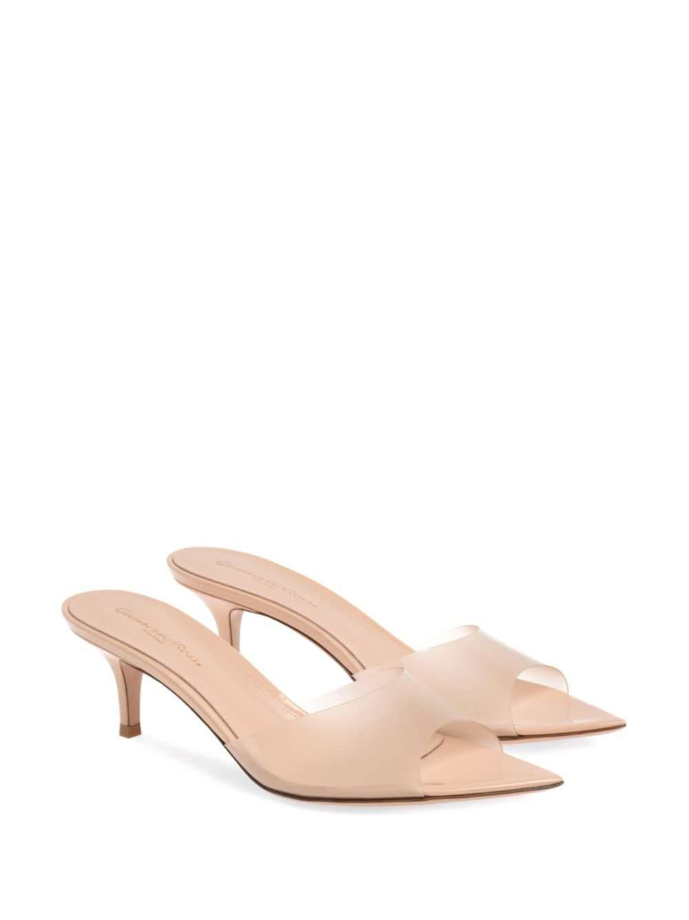 Gianvito Rossi Women Elle 55Mm Translucent Mules GIANVITO ROSSI