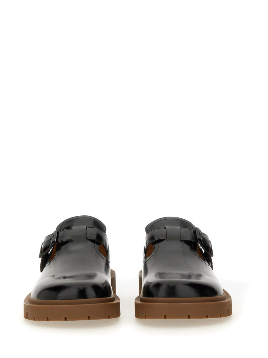 Maison Margiela Men Leather Monk. MAISON MARGIELA