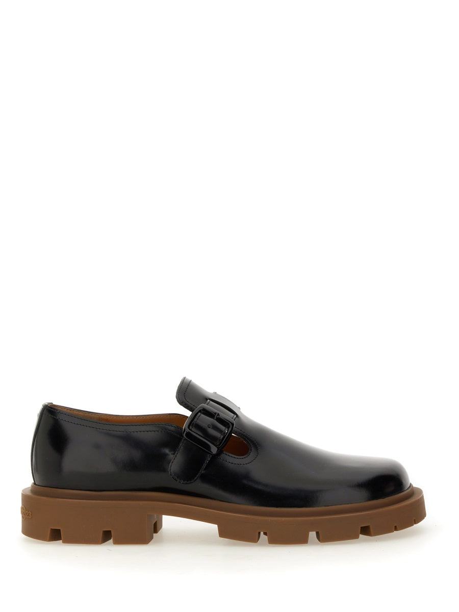 Maison Margiela Men Leather Monk. MAISON MARGIELA