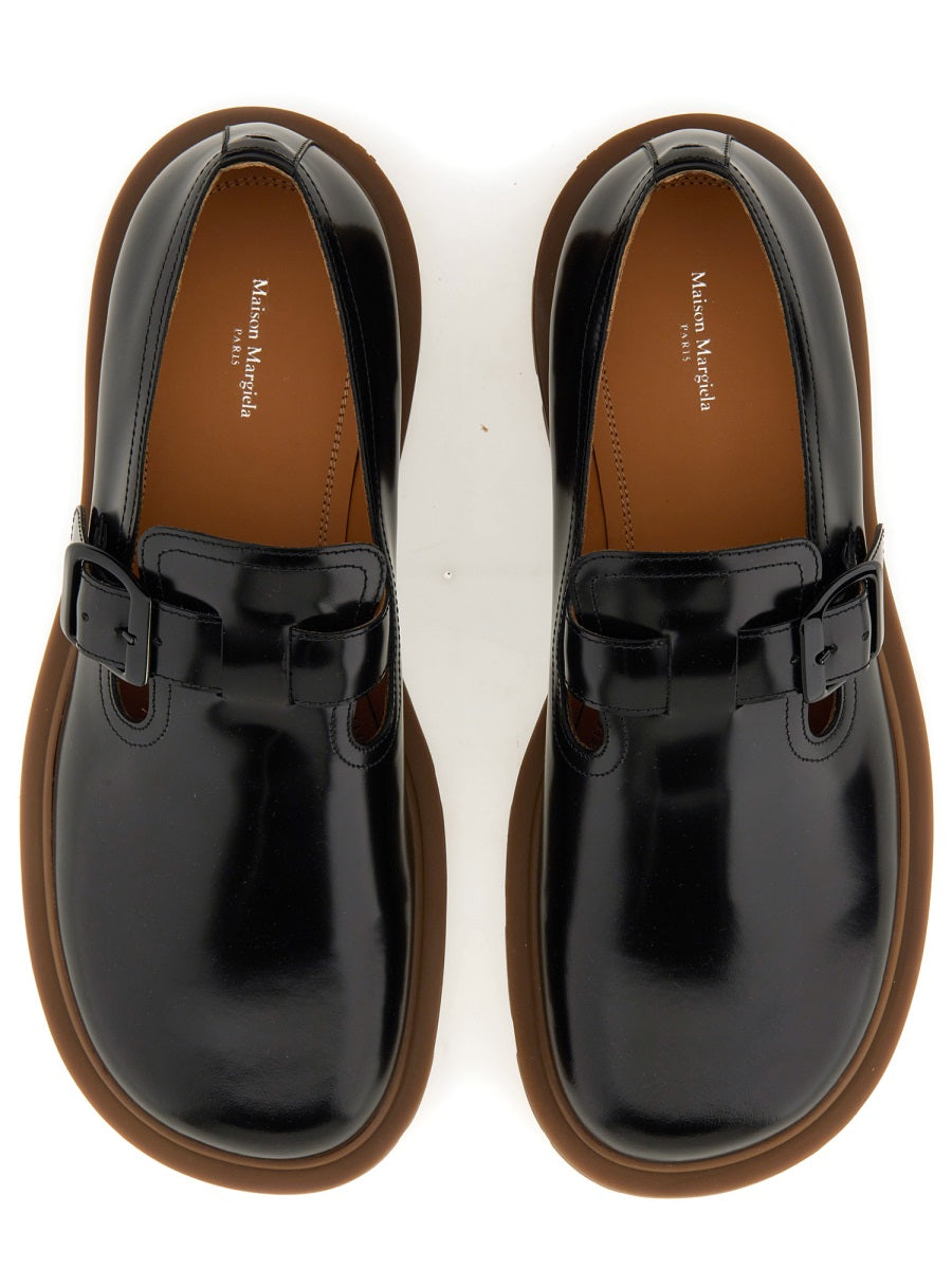Maison Margiela Men Leather Monk. MAISON MARGIELA
