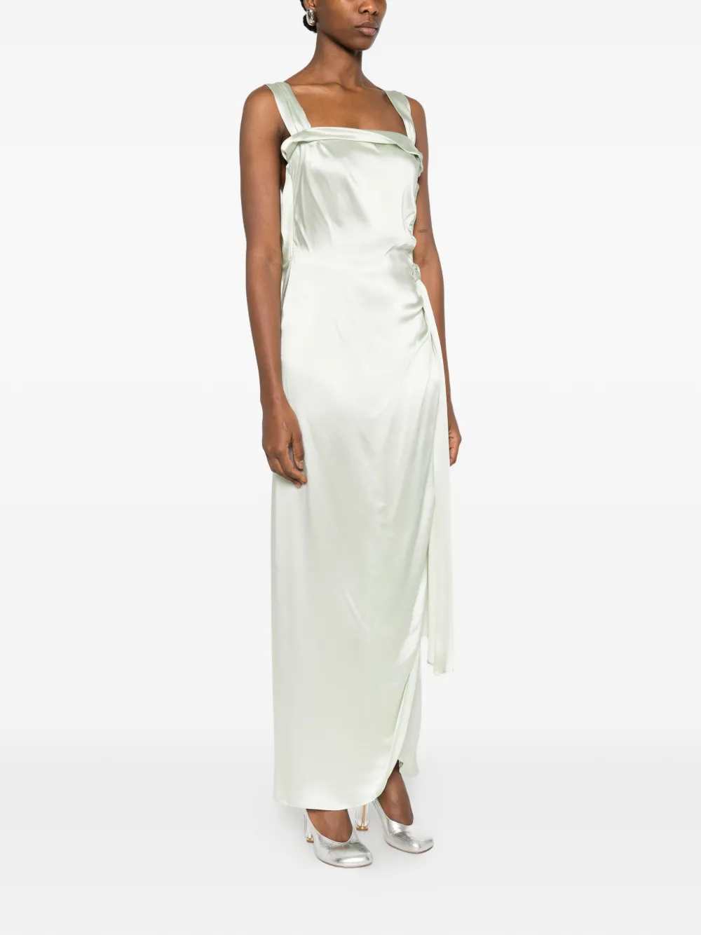 Maison Margiela Women Long Draped Dress MAISON MARGIELA