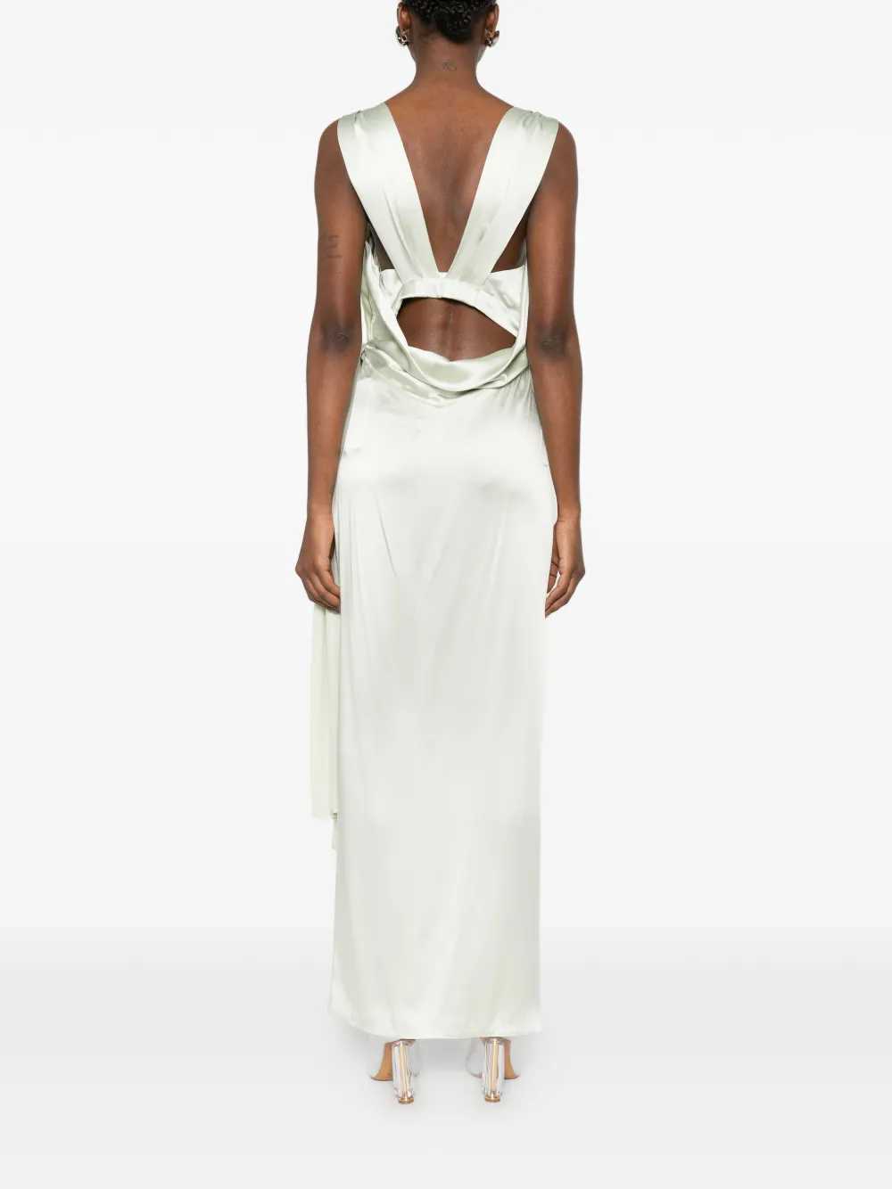 Maison Margiela Women Long Draped Dress MAISON MARGIELA
