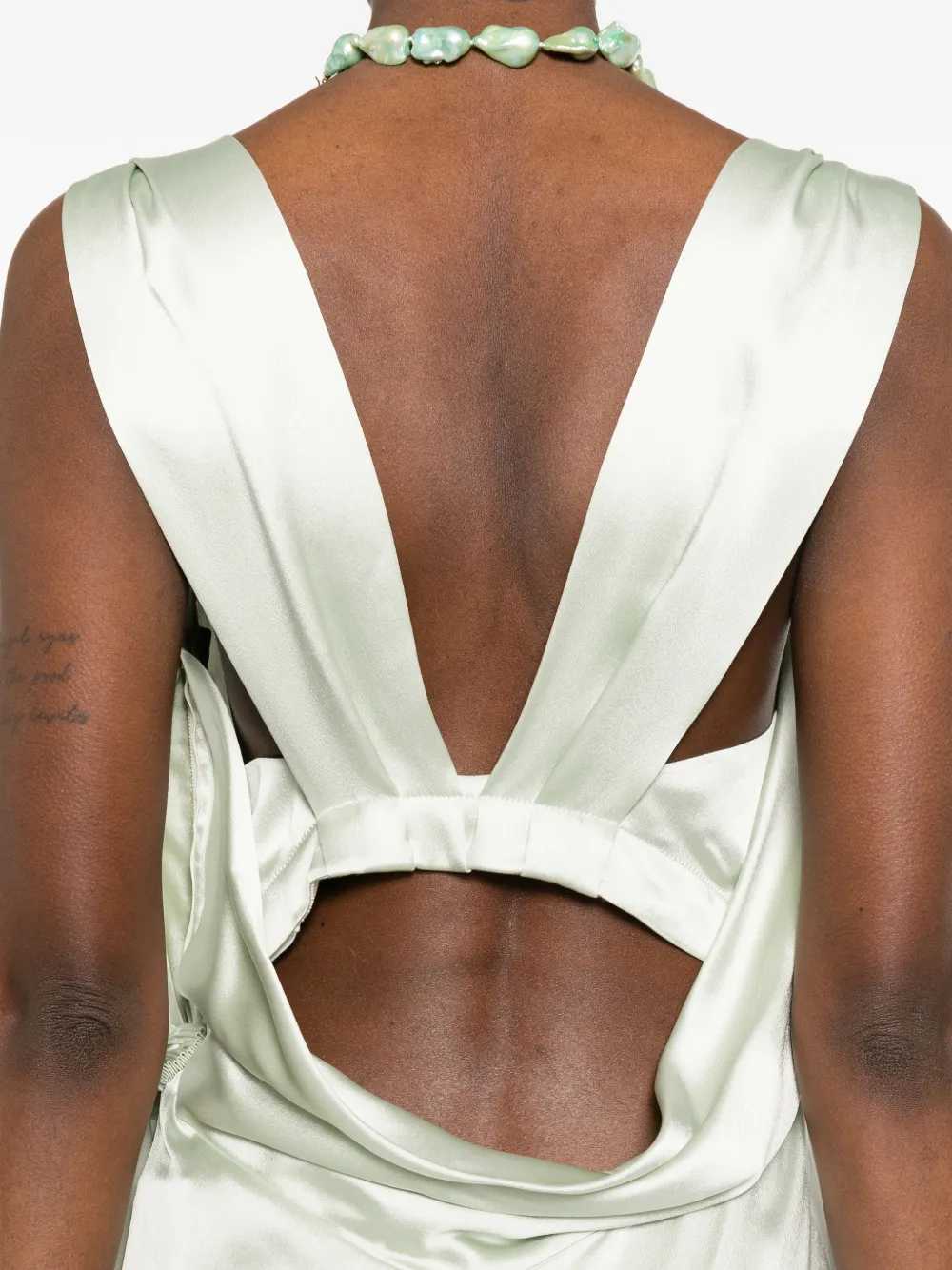 Maison Margiela Women Long Draped Dress MAISON MARGIELA