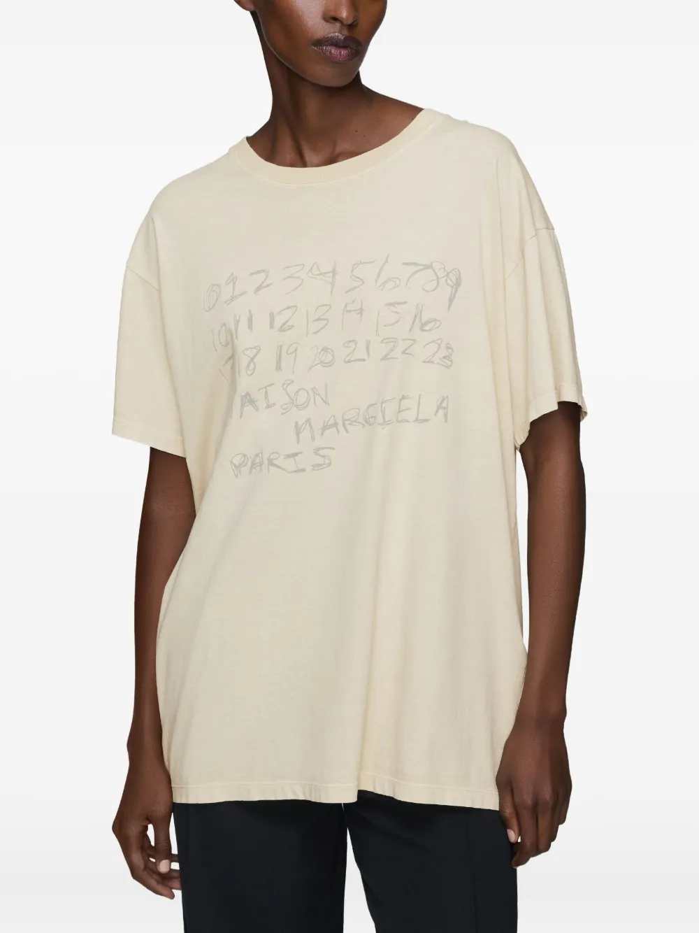 Maison Margiela Women Printed T-Shirt MAISON MARGIELA