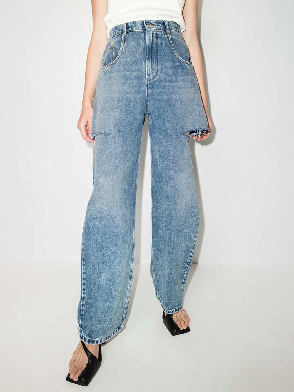 Maison Margiela Women Straight Jeans MAISON MARGIELA