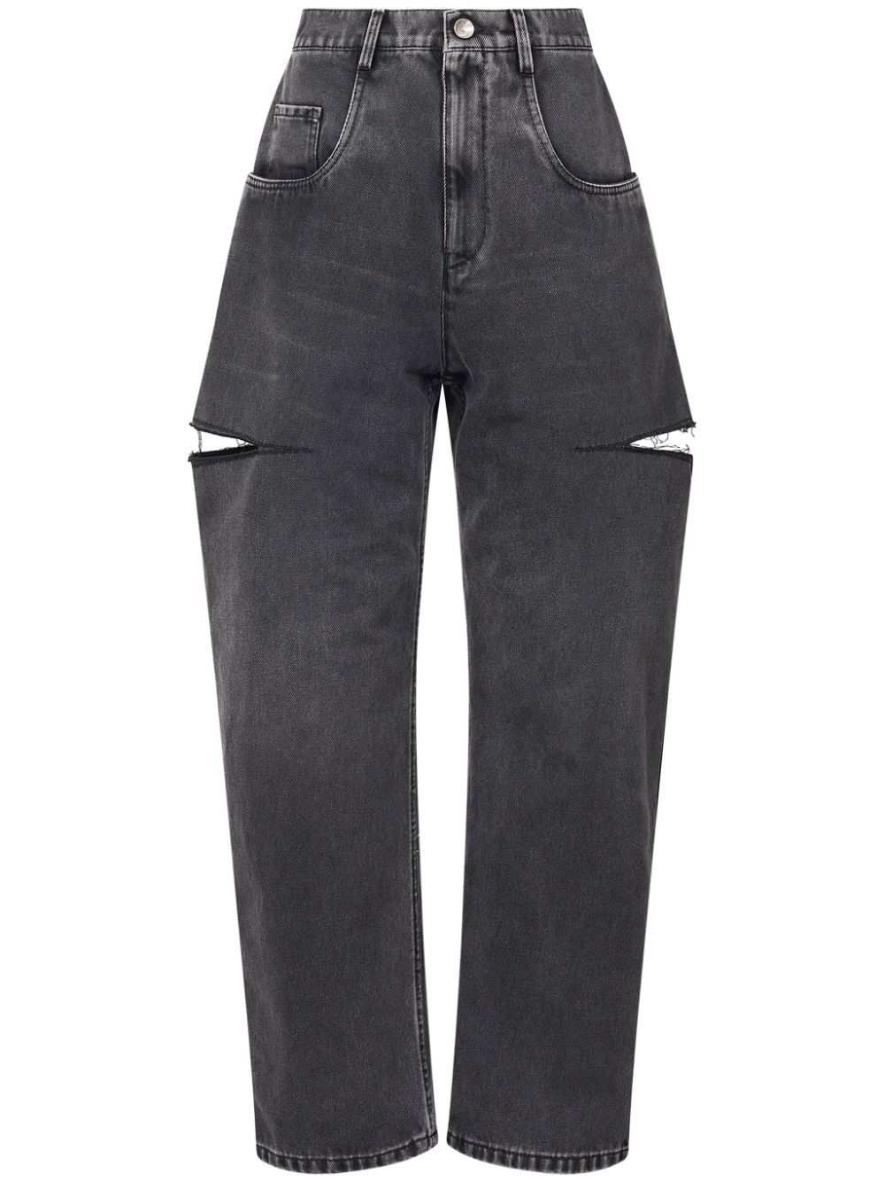 Maison Margiela Women High-Waisted Tapered Jeans MAISON MARGIELA