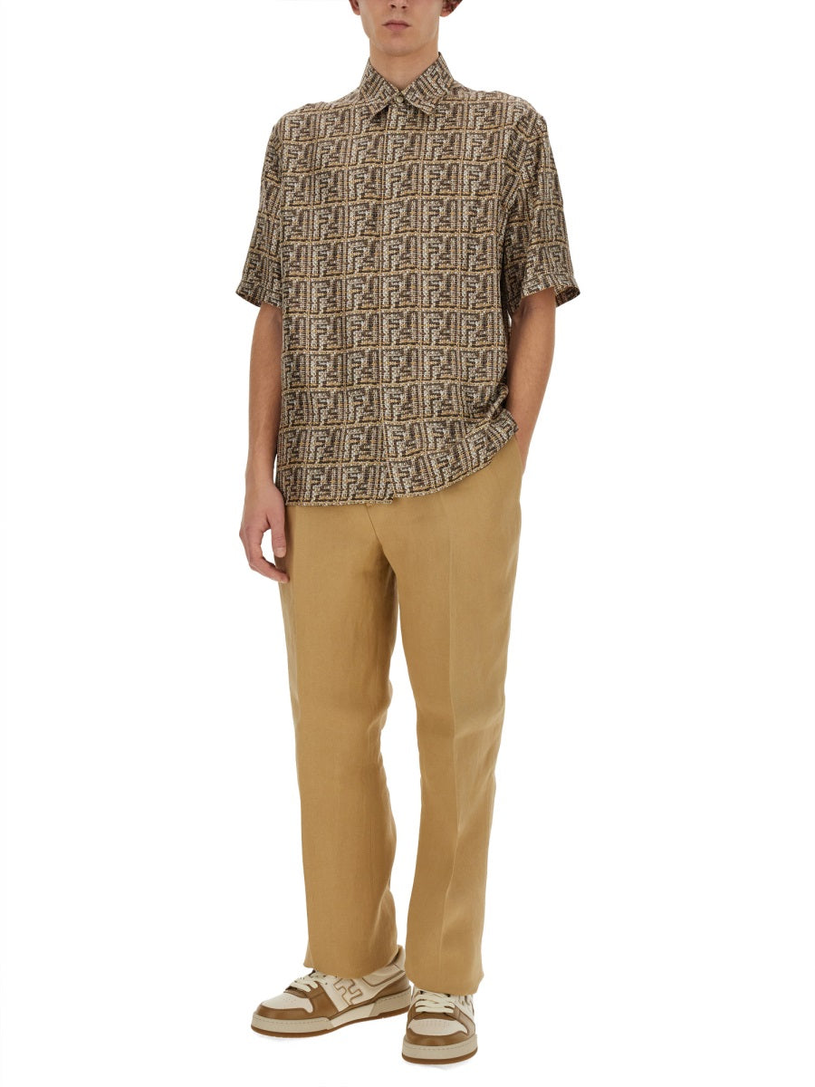 Fendi Men Canvas Pants FENDI