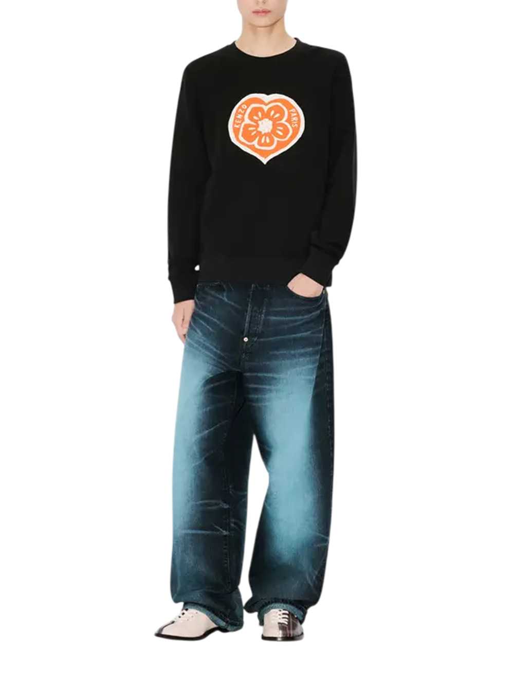 Kenzo Men Kenzo Boke Heart Cotton Sweatshirt