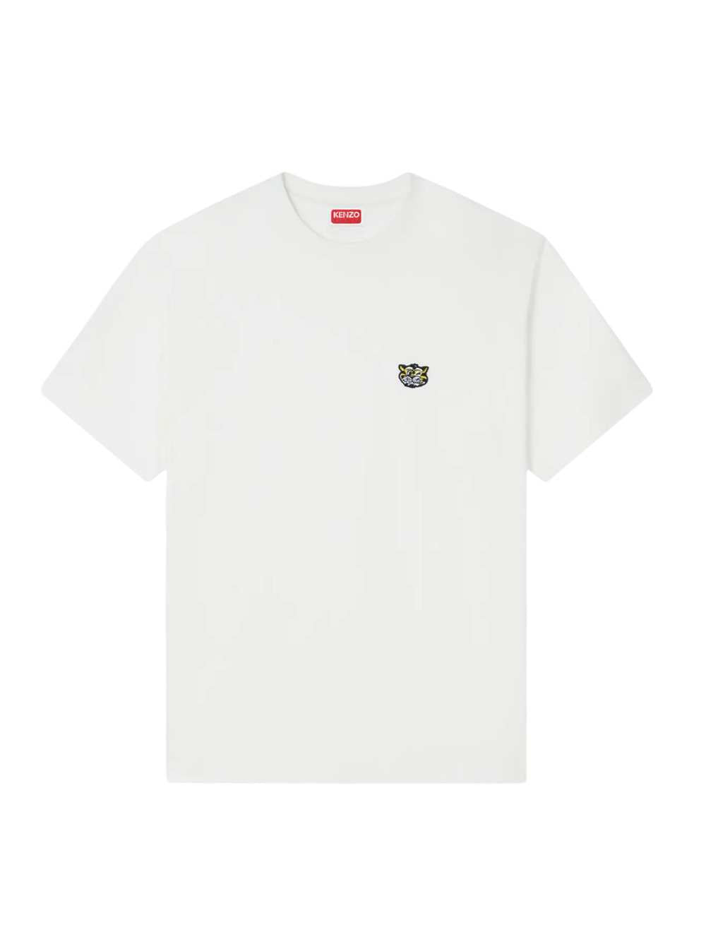 Kenzo Men Embroidered "Kenzo Wild Tiger" Cotton T-Shirt KENZO