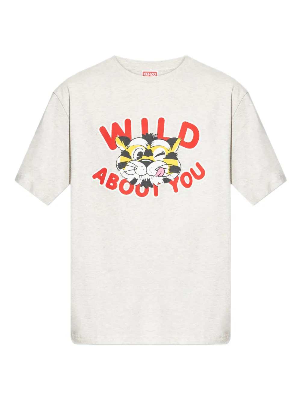 Kenzo Men Wild Tiger Print T-Shirt KENZO