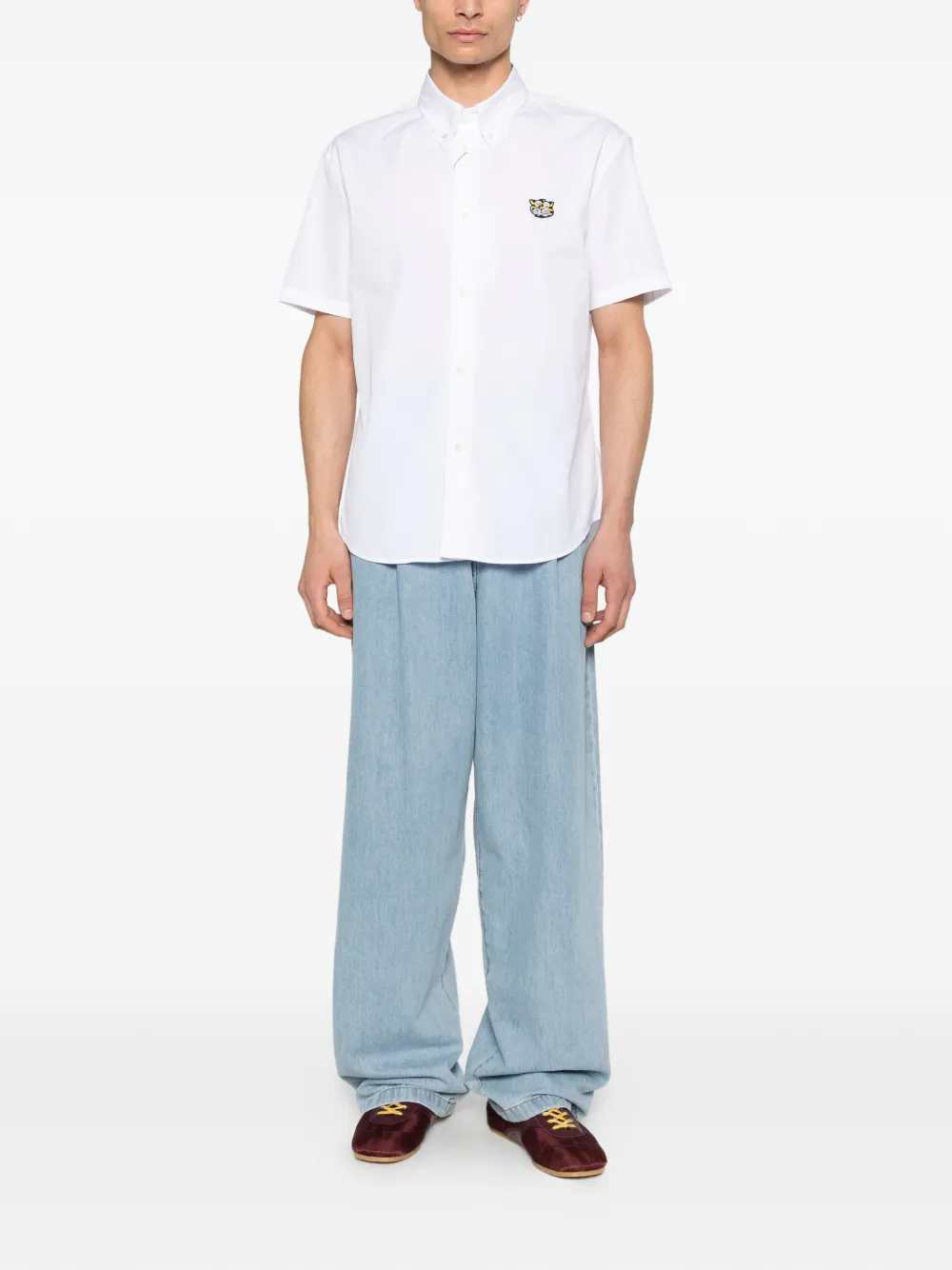 Kenzo Men Wild Tiger Embroidered Shirt KENZO