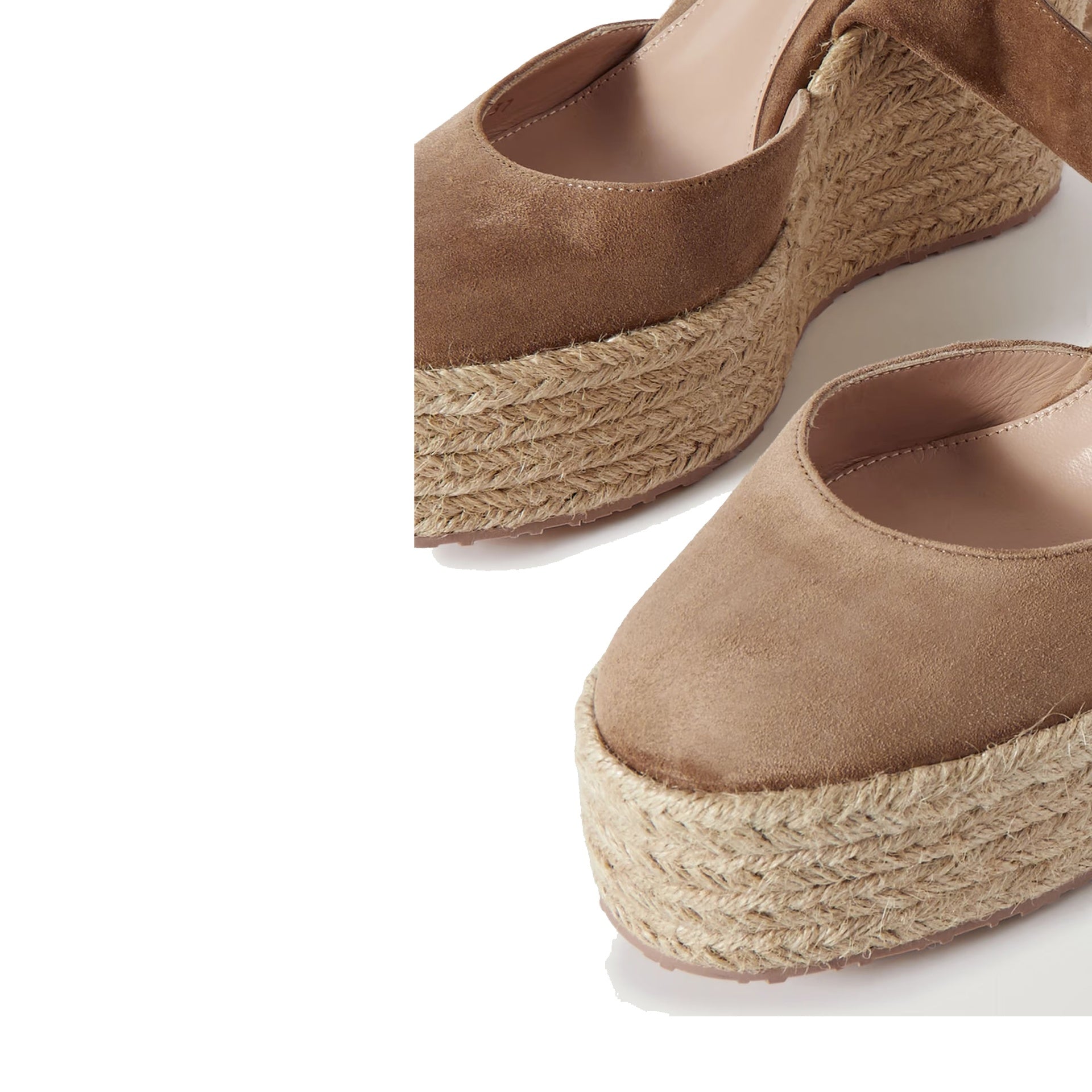 Gianvito Rossi Suede Wedge Espadrilles Women GIANVITO ROSSI