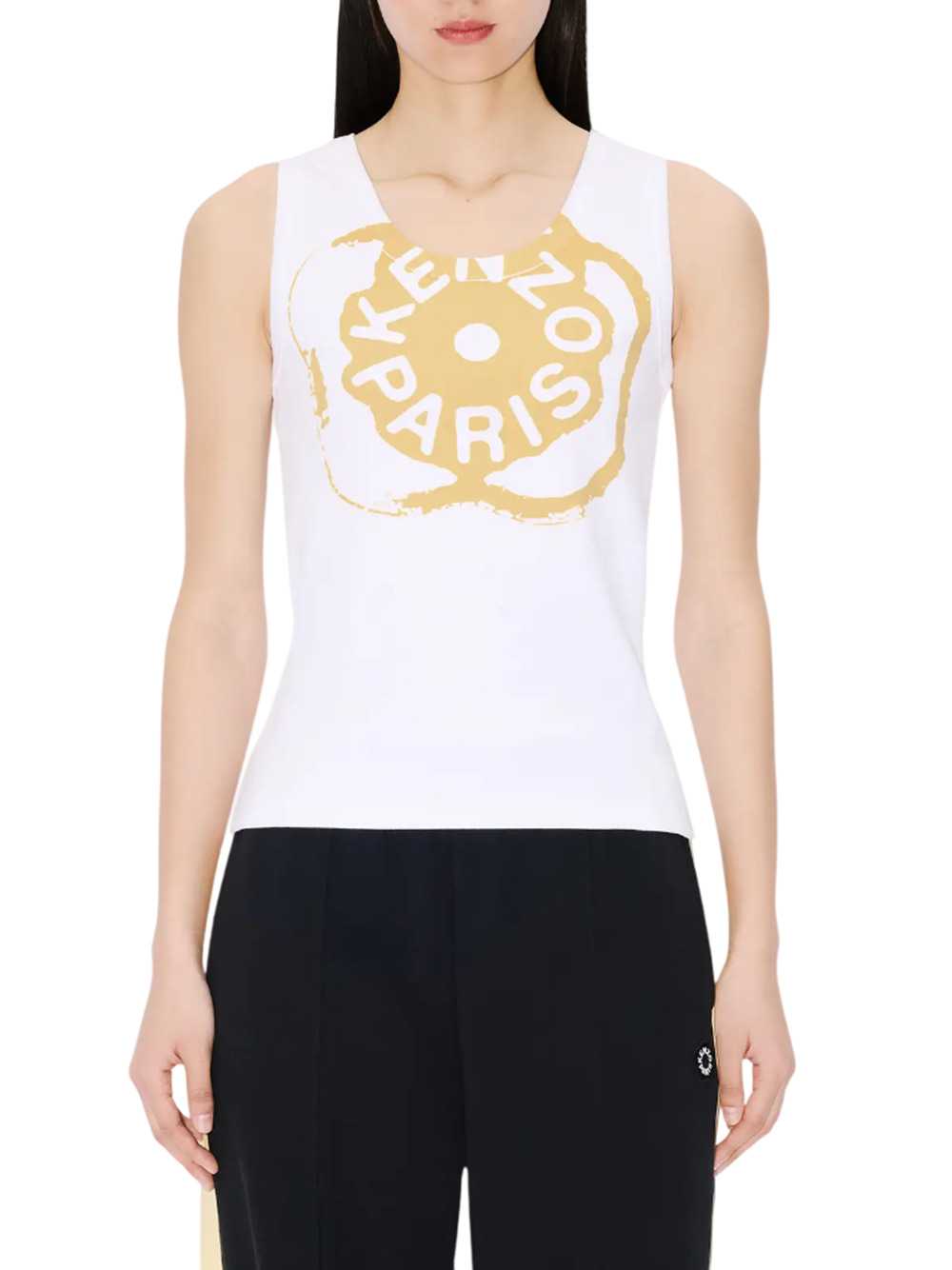 Kenzo Women Boke Flower 2.0 Ribbed Tank Top KENZO